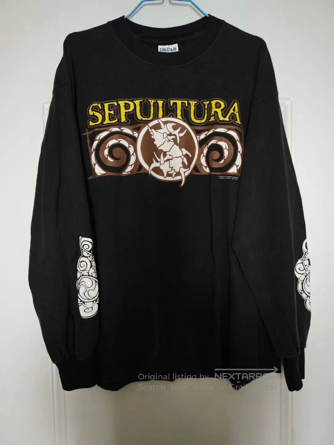 Balenciaga Balenciaga Sepultura Vintage Long Sleeve T. Size US M / EU 48-50 / 2 - 1 Thumbnail