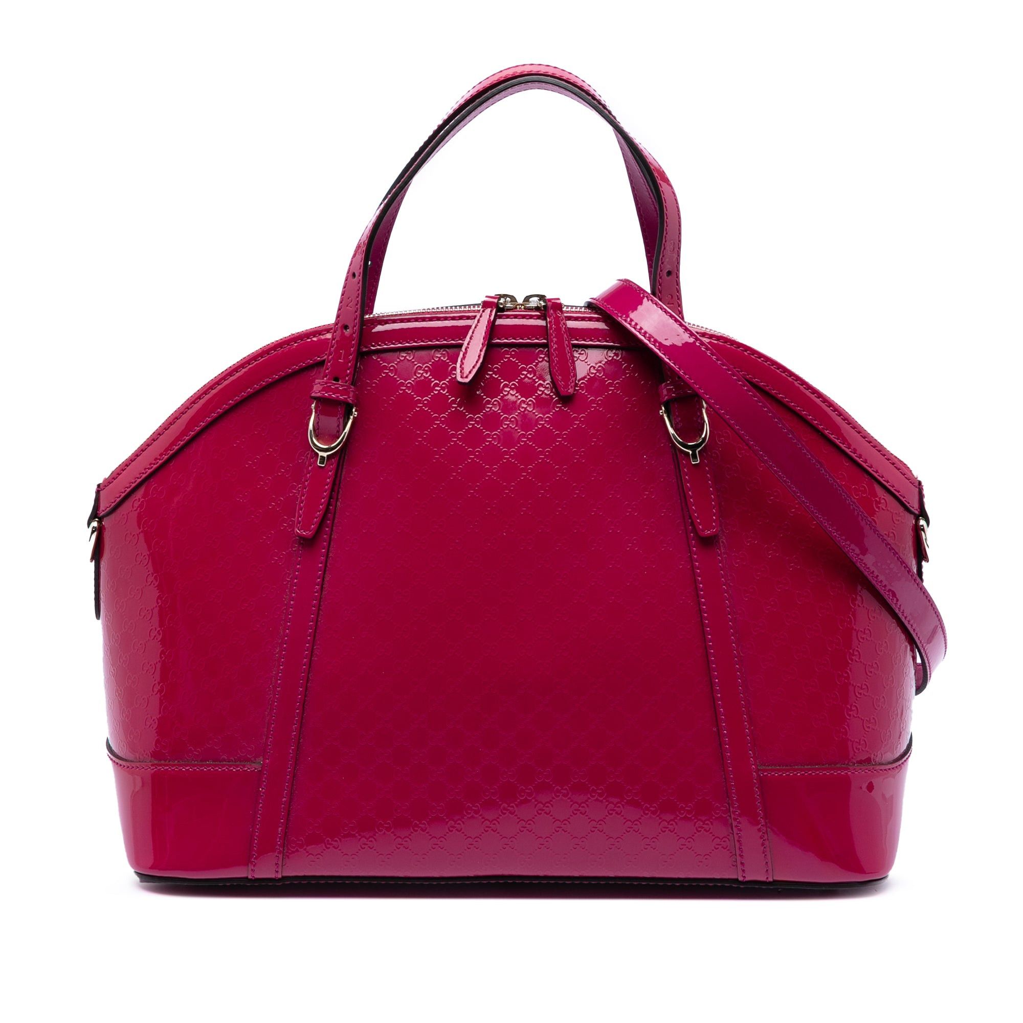 Gucci Large Microguccissima Patent Nice Dome Satchel Size ONE SIZE - 1 Thumbnail