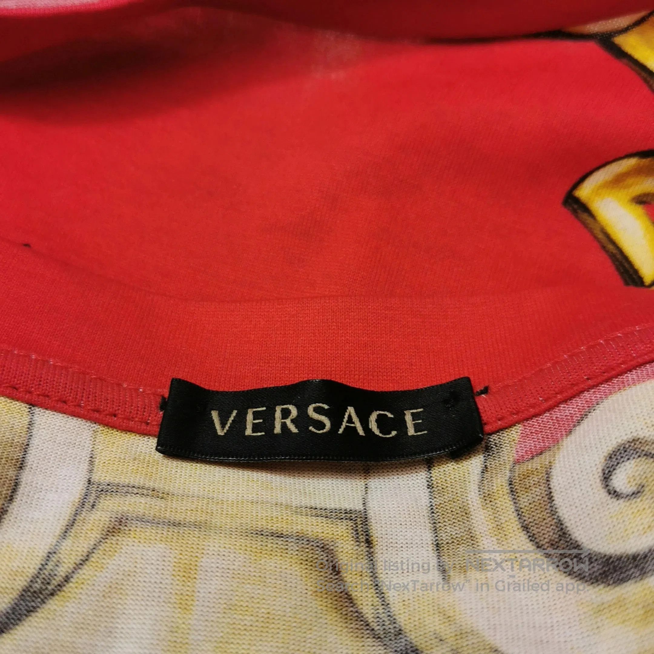 Versace Versace Cotton Colorblock Short-Sleeve T-Shirt. Size US S / EU 44-46 / 1 - 3 Thumbnail