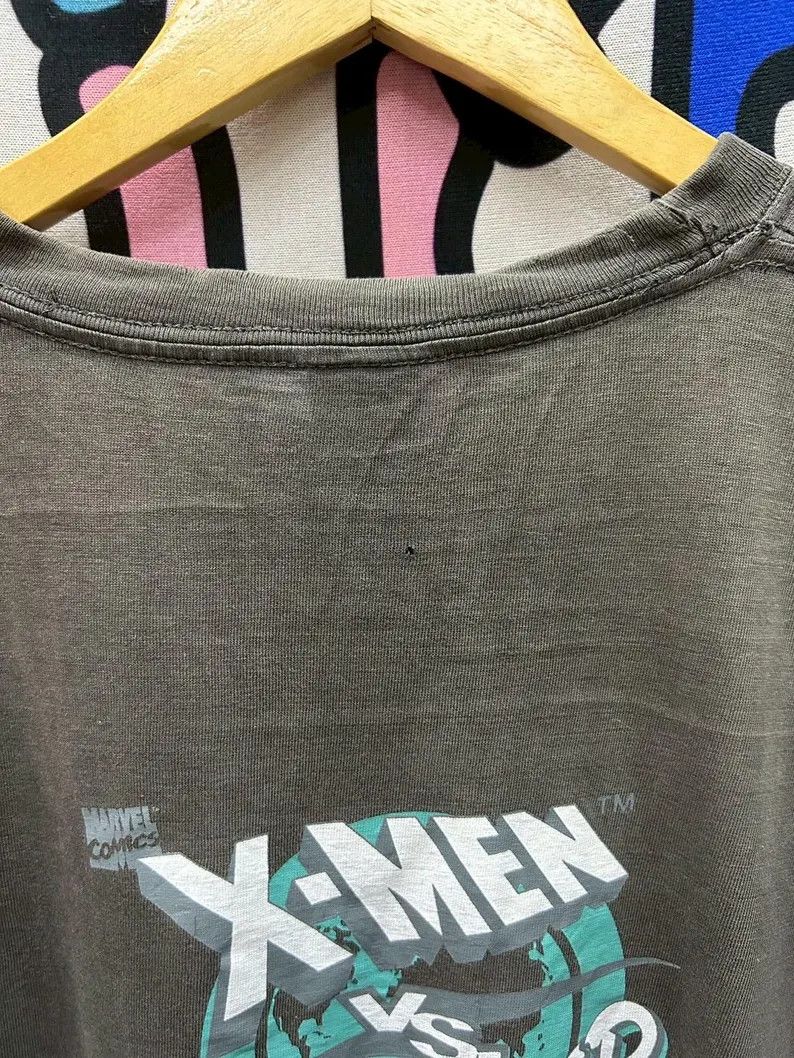 Vintage Vintage 1996 X-Men VS Street Fighter tshirt size L Size US L / EU 52-54 / 3 - 6 Thumbnail