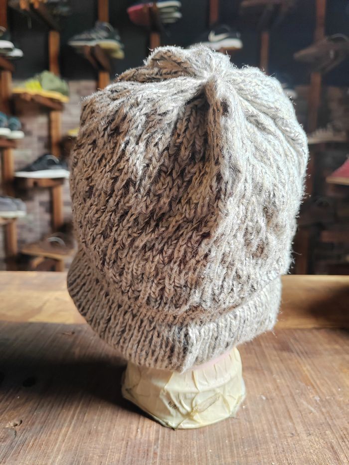 Japanese Brand Vintage Crochet Knitted handmade Beanie Snowcap Size ONE SIZE - 5 Thumbnail