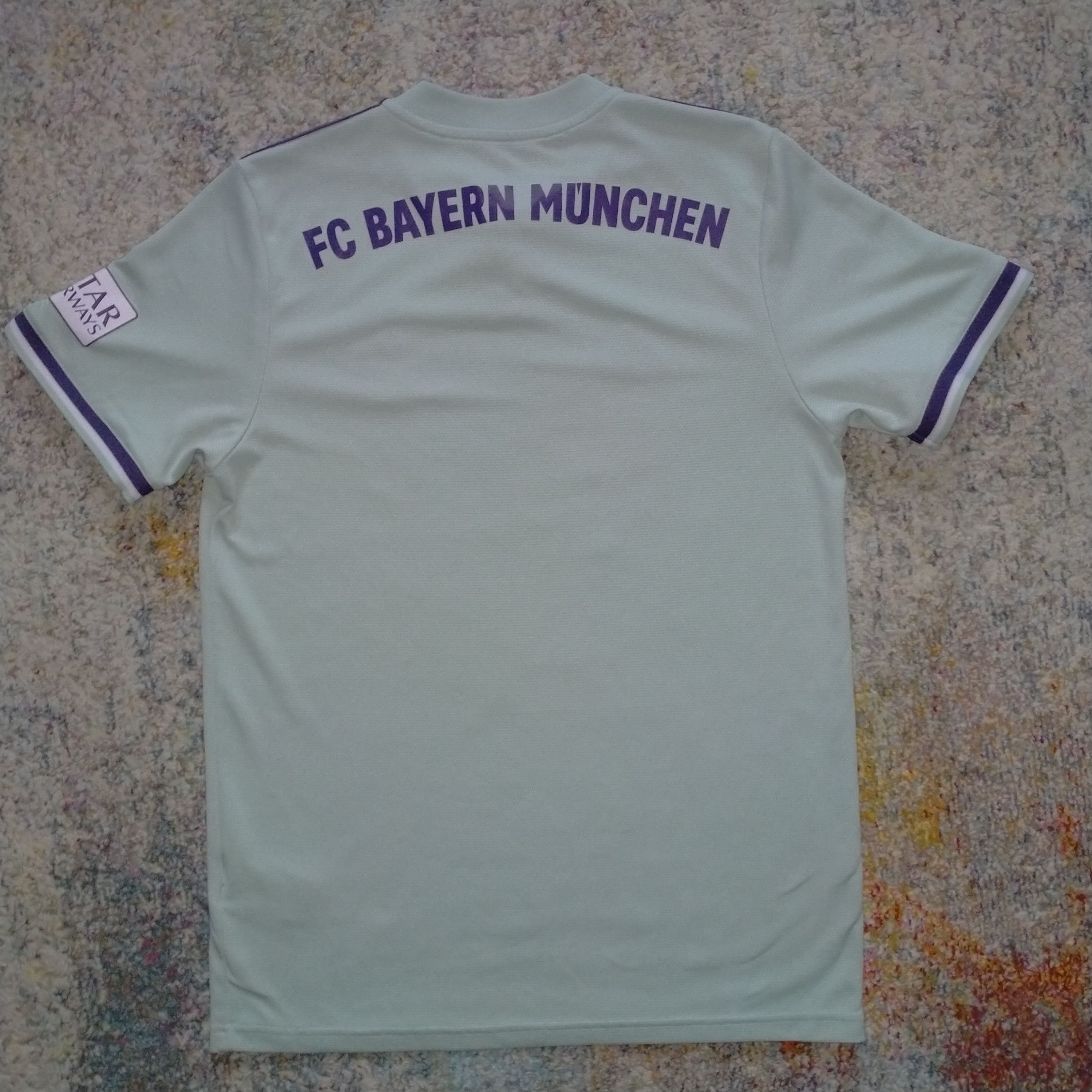 Adidas Adidas FC Bayern Munchen 18/19 Away Soccer Jersey T-shirt Size US M / EU 48-50 / 2 - 2 Thumbnail