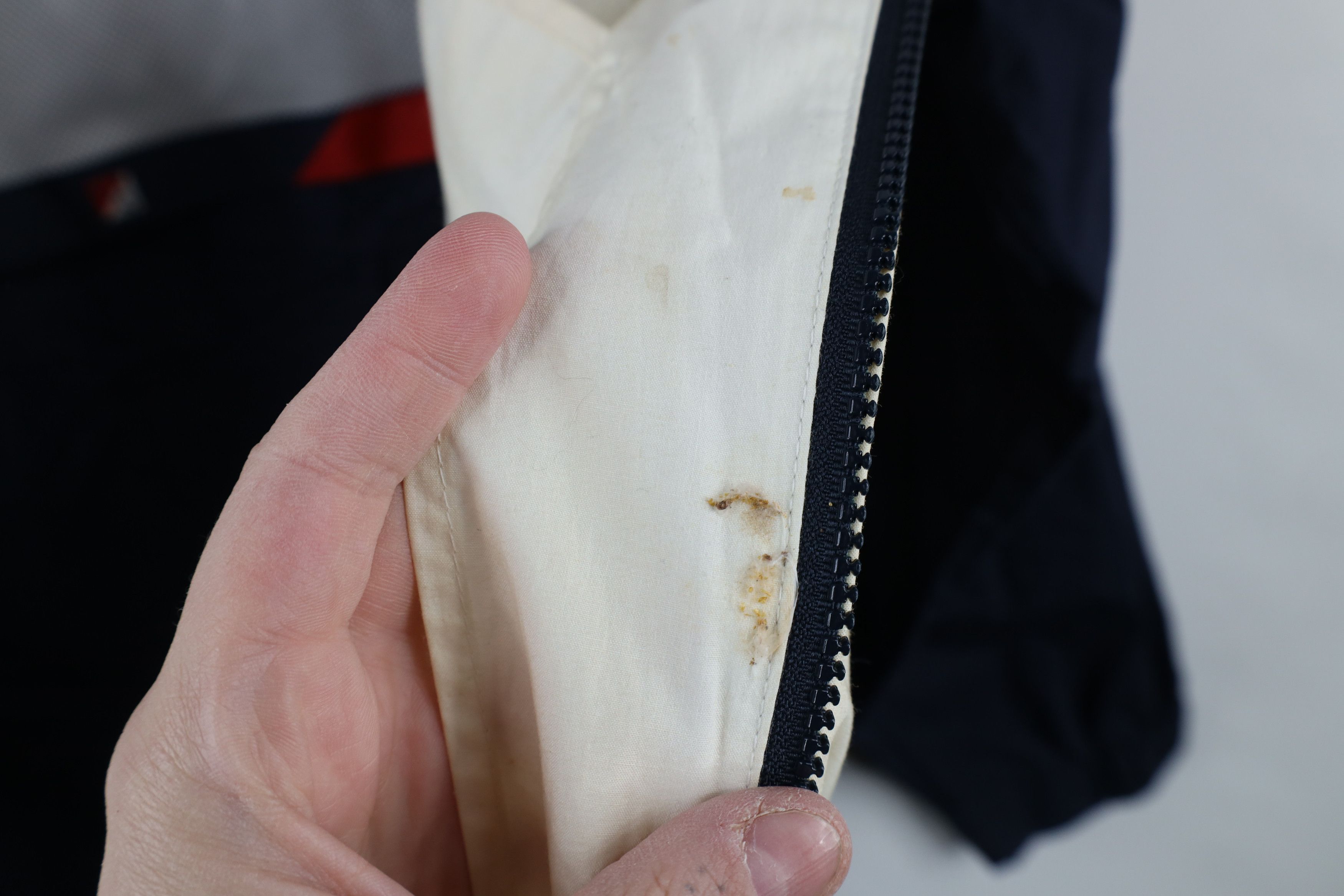 Nautica × Vintage Vintage 90s Nautica Distressed Spell Sailing Bomber Jacket Size US M / EU 48-50 / 2 - 14 Thumbnail