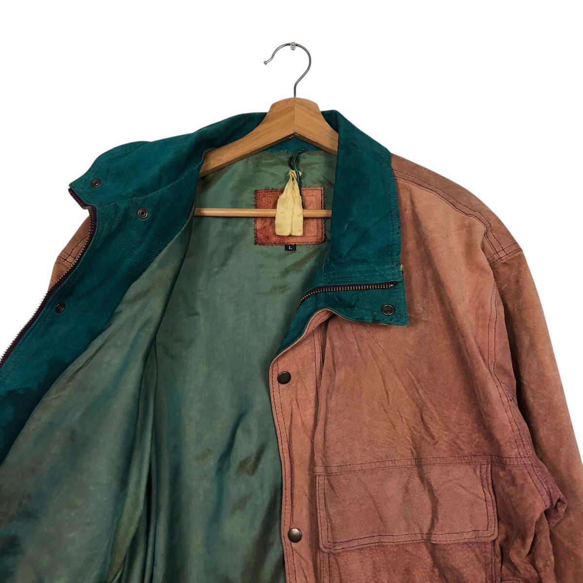 Japanese Brand × Vintage 📌Vintage Biker Leather Jacket Mack Lot Issey Miyake Size US L / EU 52-54 / 3 - 13 Thumbnail