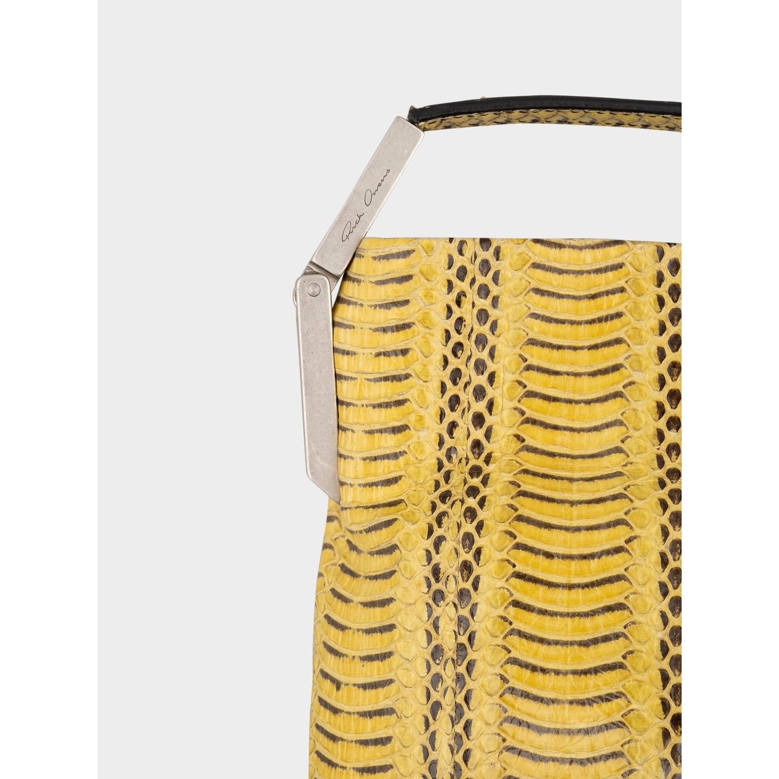 Rick Owens SS18 ‘Dirt’ Snakeskin Bag Size ONE SIZE - 7 Thumbnail
