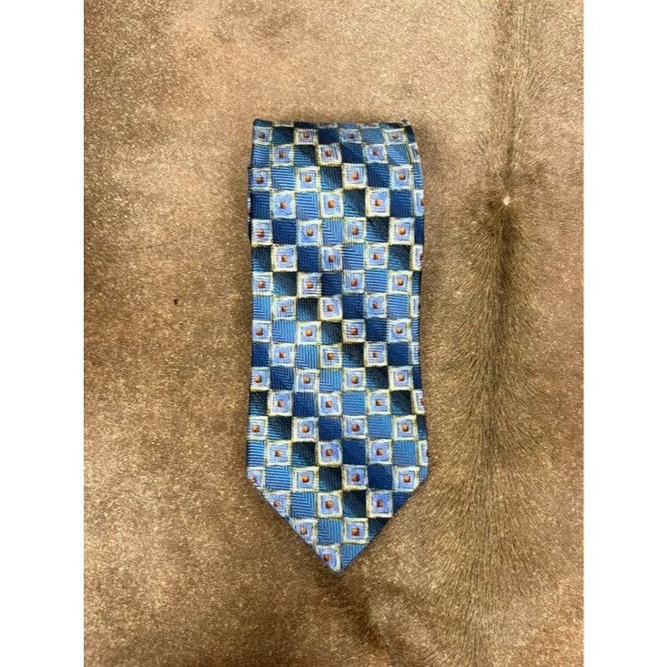 Ermenegildo Zegna Ermenegildo Zegna Gradient Silk Tie Diagonal Stripe Made in Size ONE SIZE - 1 Thumbnail