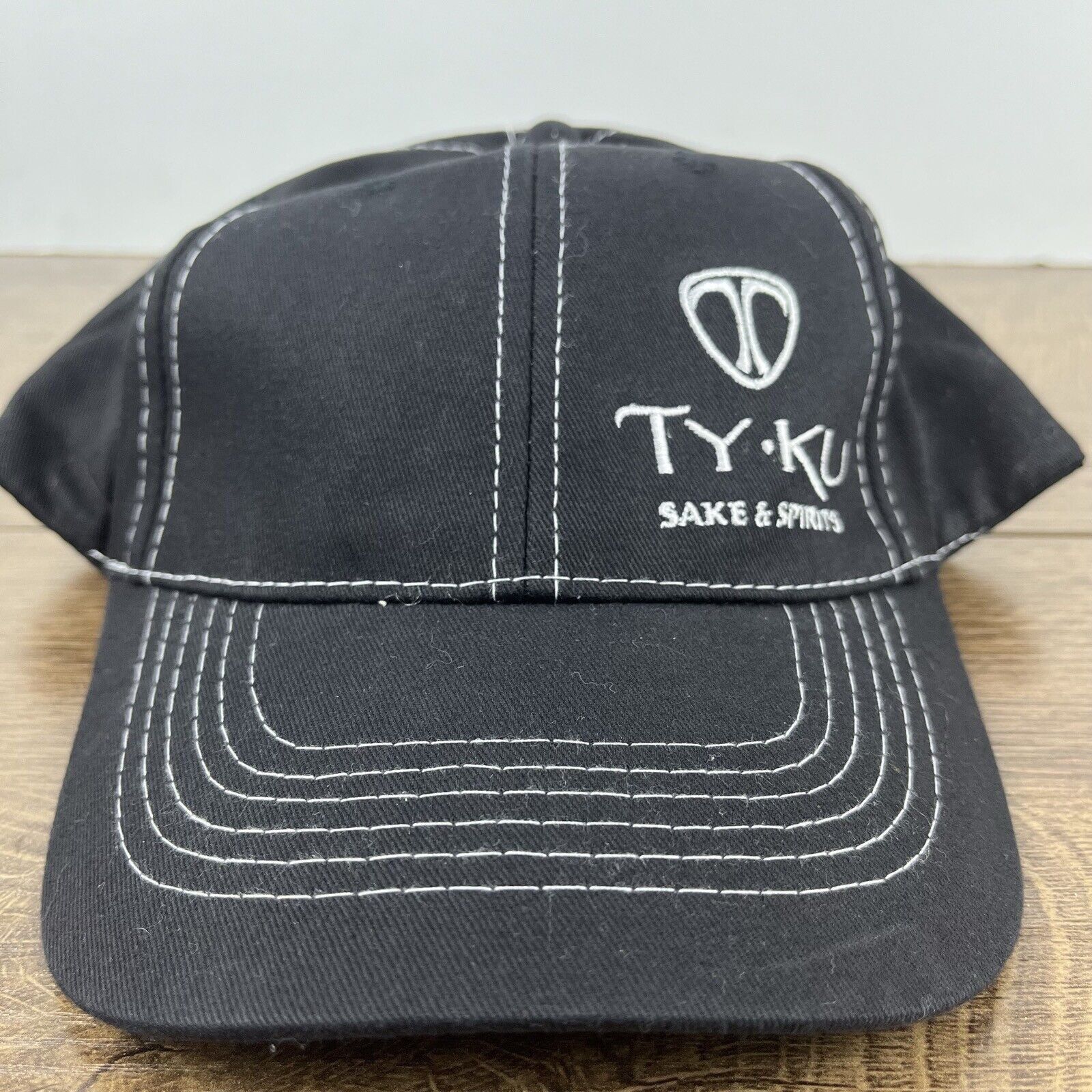 Other Ty Ku Hat Sake and Spirits Cap Hat Black Hat Adjustable Blac Size ONE SIZE - 3 Thumbnail