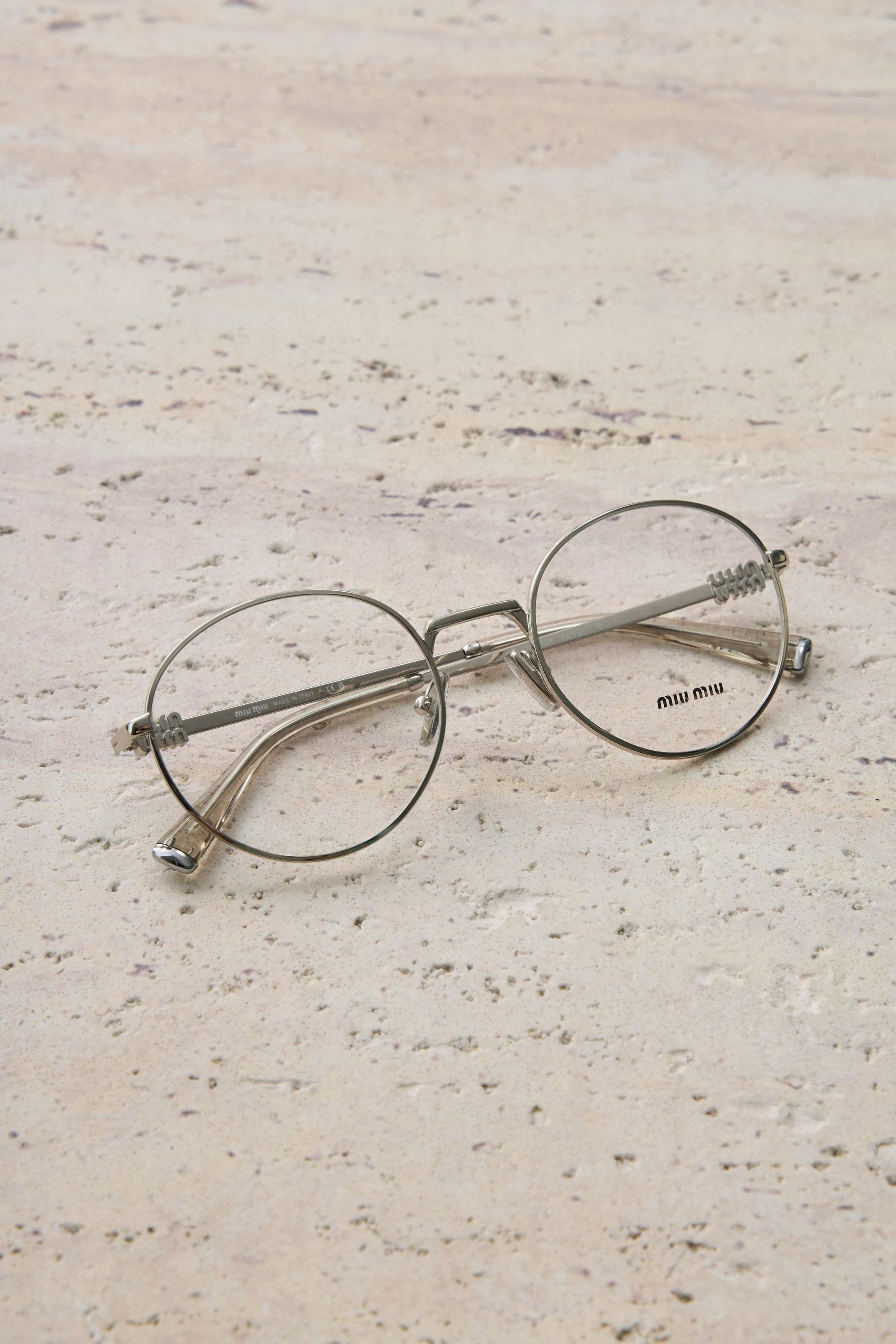 Miu Miu MIU MIU 0MU 52XV 1BC1O1 SILVER Size ONE SIZE - 2 Thumbnail