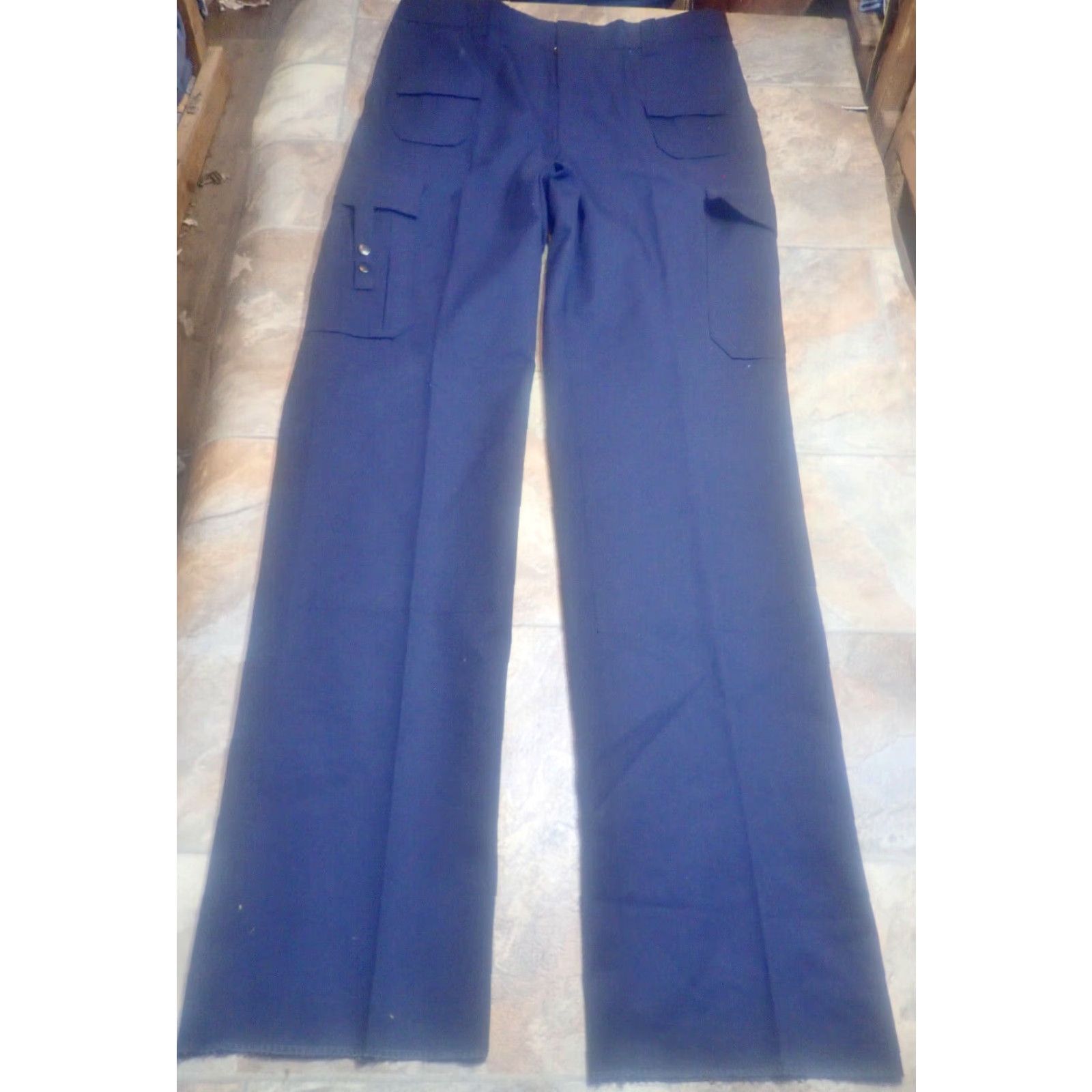 Vintage VINTAGE Horace Small HS2319 Men's First Call 9-Pocket EMT Cargo Pants 36x36 USA Made 36R Navy Size US 36 / EU 52 - 2 Thumbnail