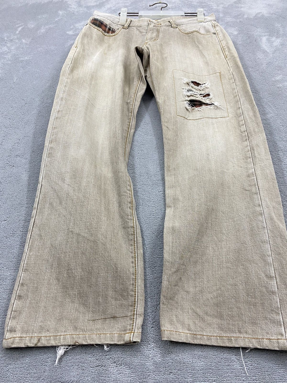 Japanese Brand × Vintage 🇯🇵WILD KHAKIS JAPANESE RARE DESIGN FASHION STYLE Size US 31 - 7 Thumbnail