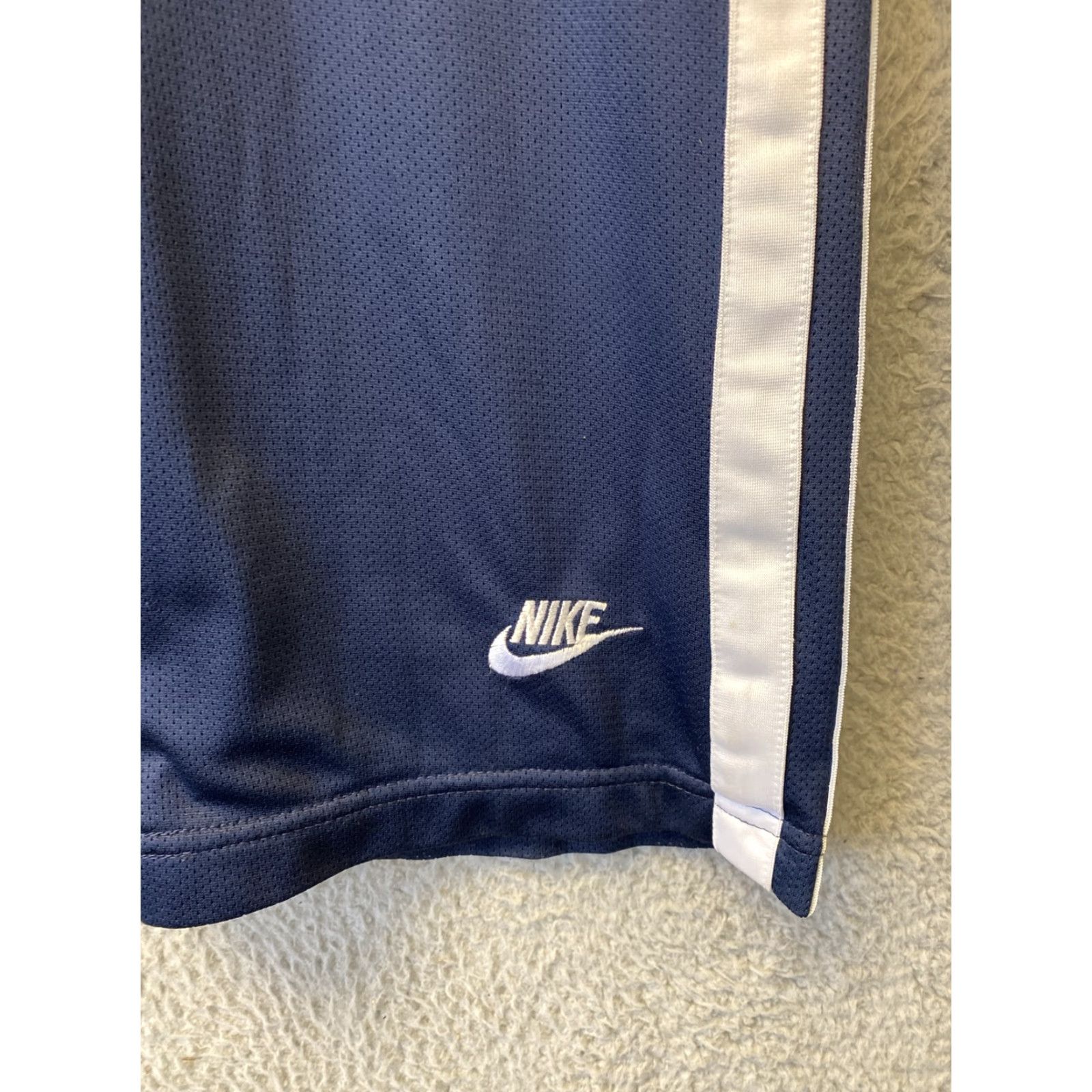 Nike VINTAGE is not applicable; Nike Sweatpants Men's XL Blue - Nike Therma Activewear Pants for Gym & Training 90s Logo Athletic Mens XL Size US 36 / EU 52 - 2 Thumbnail