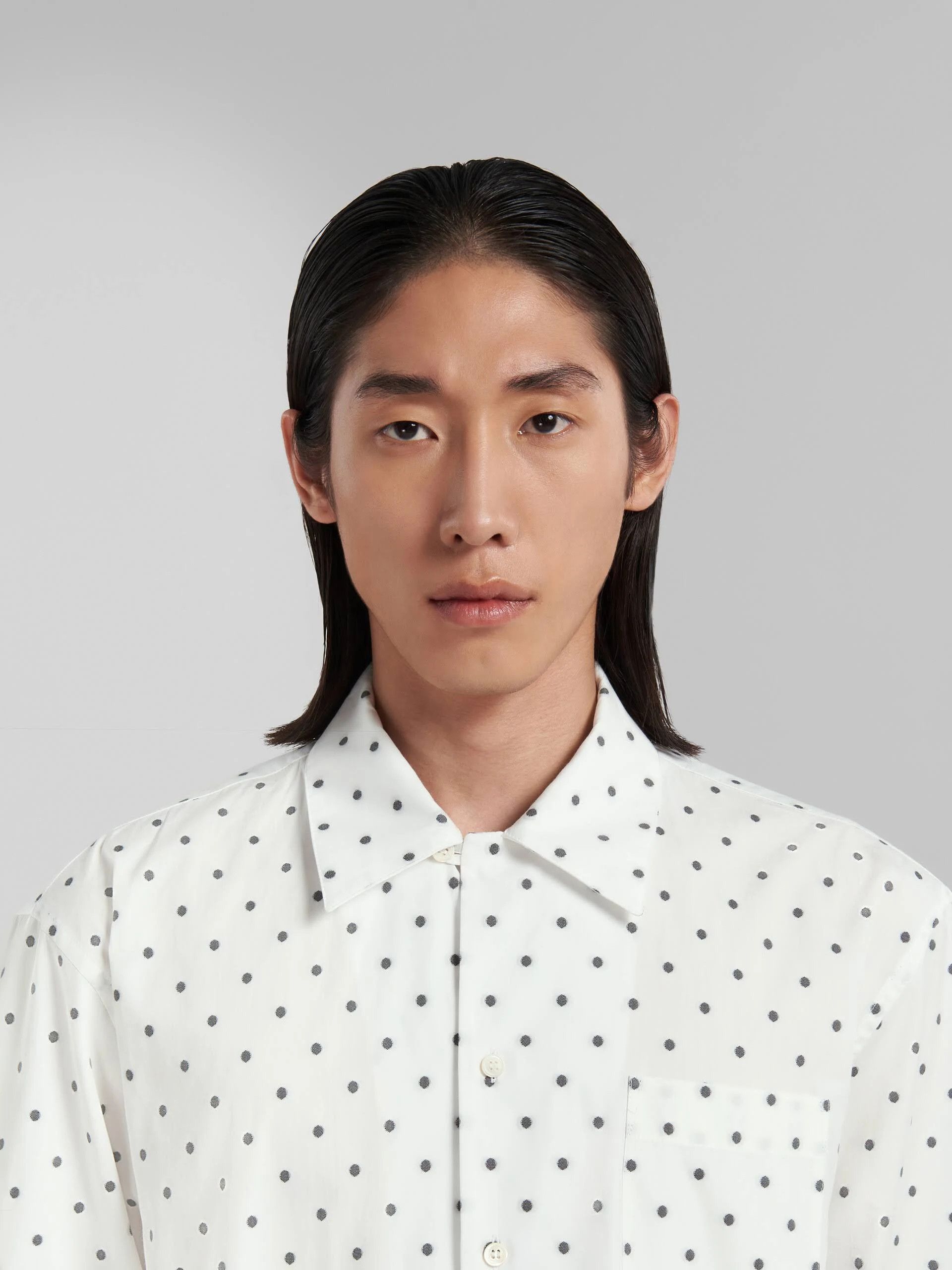 Marni o1w1db10824 Polka Dot Shirt in White Size US S / EU 44-46 / 1 - 4 Thumbnail