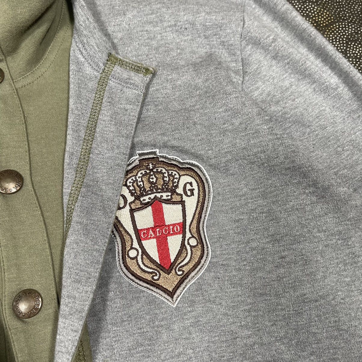 Dolce & Gabbana Dolce Gabbana Layered Olive Sweatshirt Size US M / EU 48-50 / 2 - 5 Thumbnail
