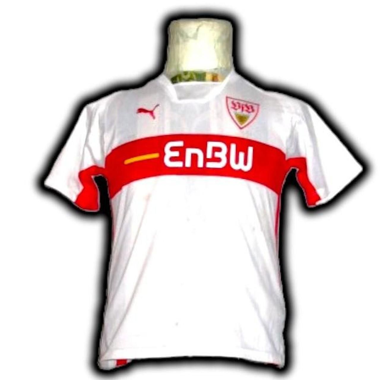 Puma Issued VfB Stuttgart Germany 2006 2007 Home Shirt Jersey Size US XS / EU 42 / 0 - 2 Thumbnail