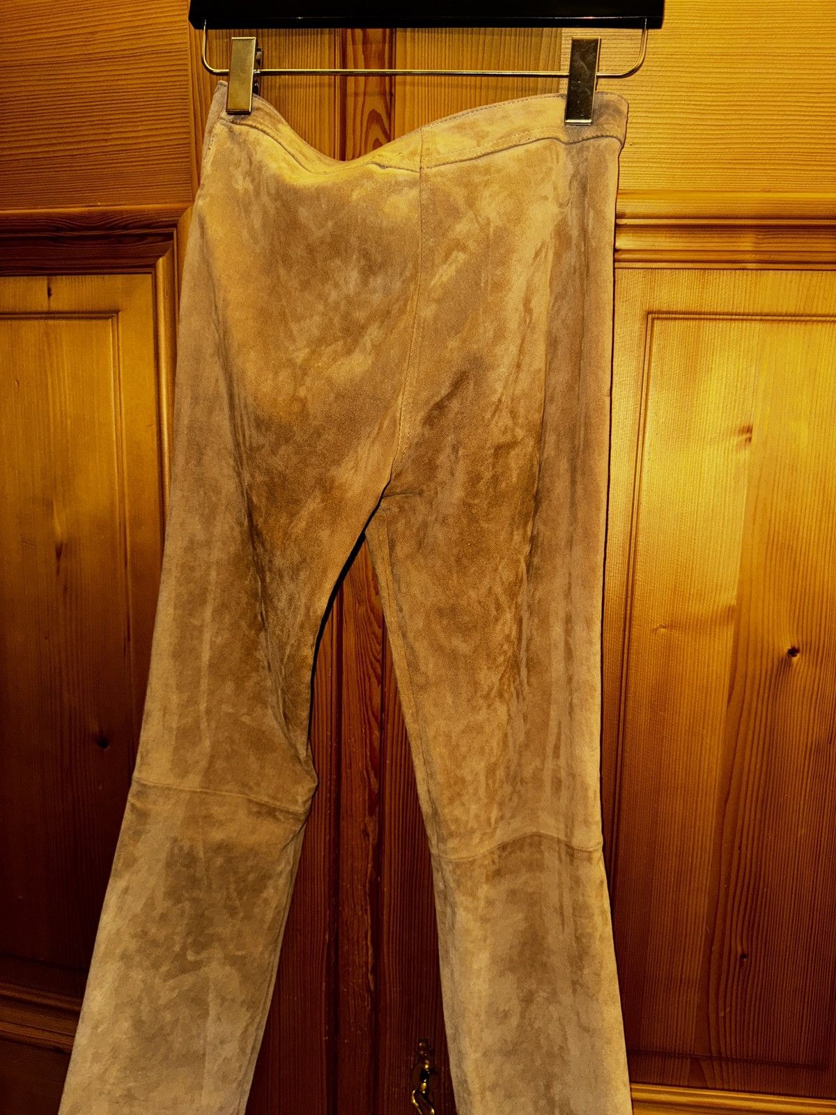 Jitrois Jitrois Vintage Suede Pants Size 26" / US 2 / IT 38 - 3 Thumbnail