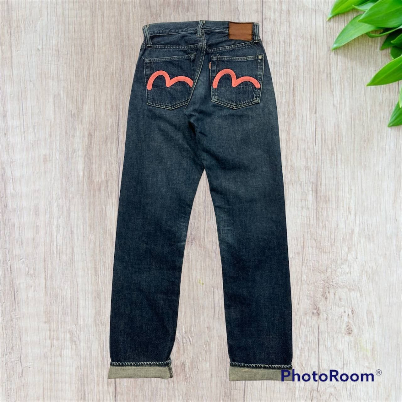 Evisu Vintage 2000s Evisu Pink Seagull Embroidery Selvedge Jeans Size US 26 / EU 42 - 1 Thumbnail