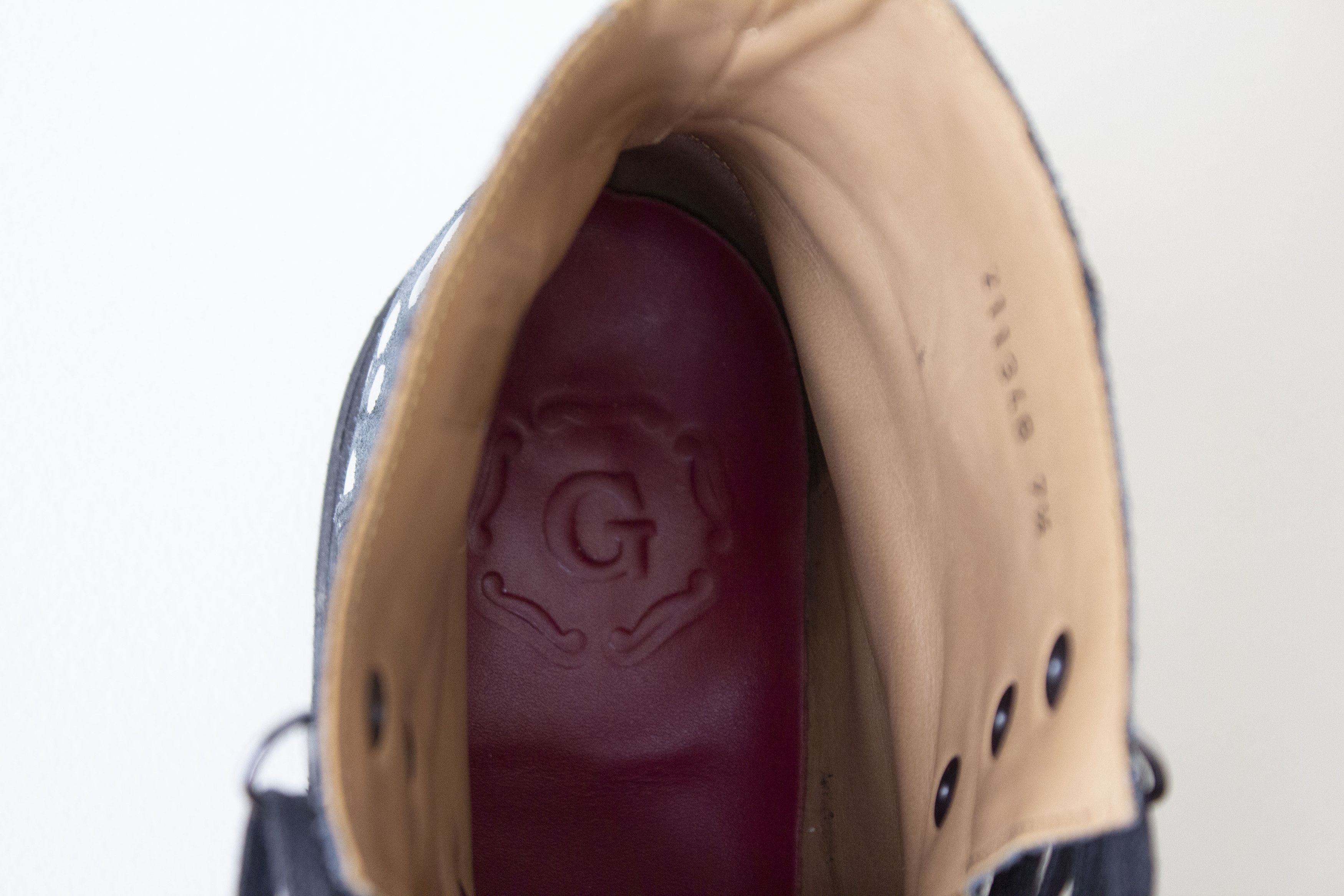 Grenson Grenson Paint Splatter Blue Suede Nanette Hiker Boot Size US 10 / IT 40 - 13 Thumbnail