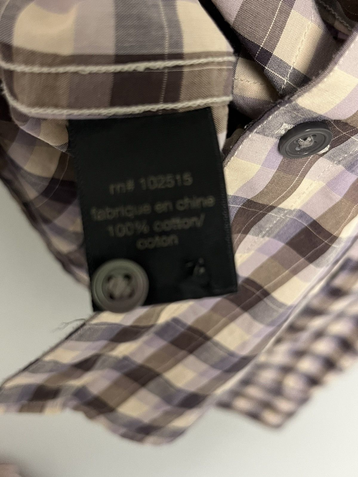 John Varvatos Zipped pocket shirt. Small. Size US S / EU 44-46 / 1 - 4 Thumbnail