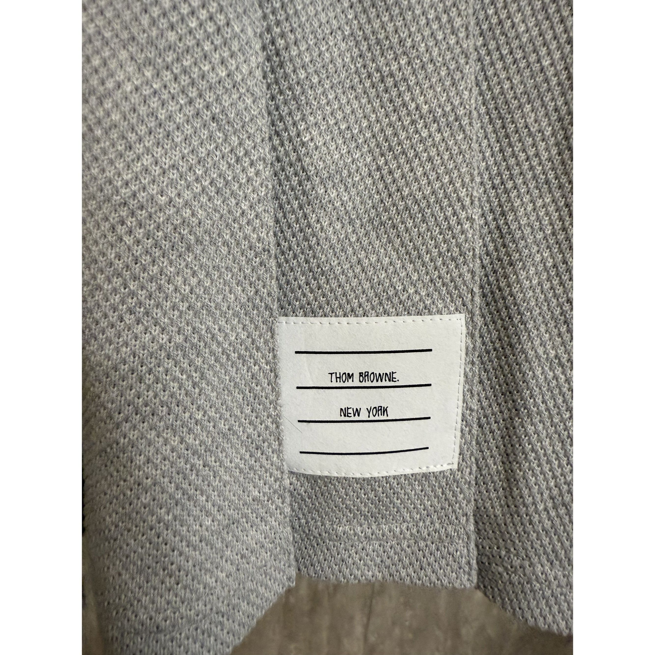 Thom Browne Thom Browne Womens Pleated Mini Skirt Two-Tone Gray 100% Cot Size 36" / US 14 / IT 50 - 7 Thumbnail