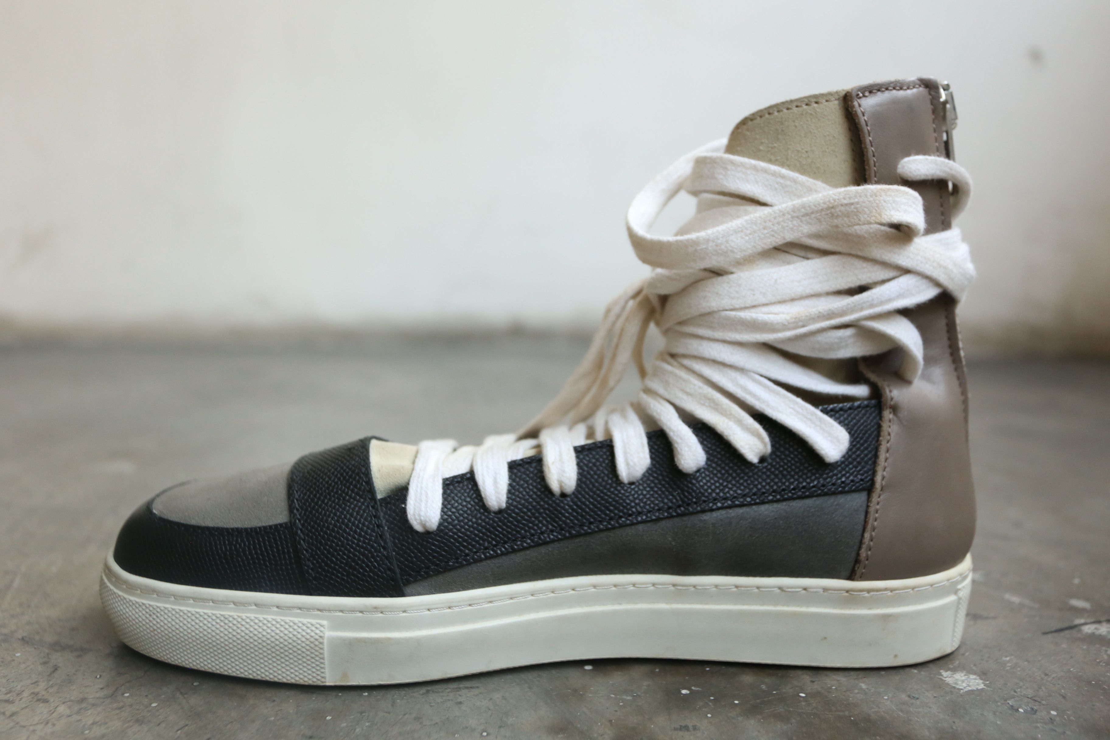 Kris Van Assche Krisvanassche - Icarus High-Top Sneakers Size US 7 / EU 40 - 3 Thumbnail