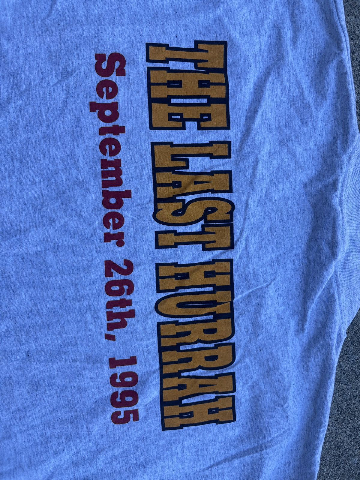 NHL Vintage 1995 Lee NHL Bruins “The Last Hurrah” T-Shirt Sz XXL Size US XXL / EU 58 / 5 - 6 Thumbnail