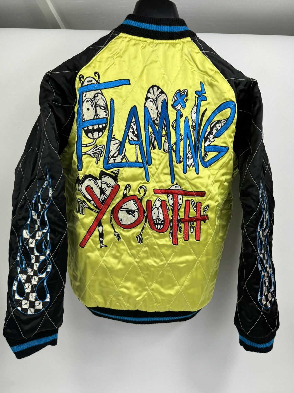 Chrome Hearts REVERSIBLE VELVET/YELLOW JACKET (RARE) Size US S / EU 44-46 / 1 - 2 Thumbnail