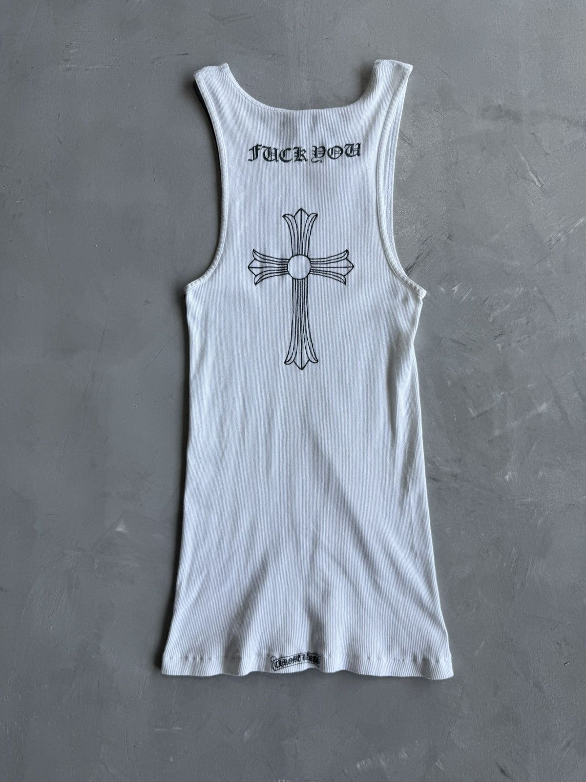 Chrome Hearts Fuck You Tank Tops | Grailed