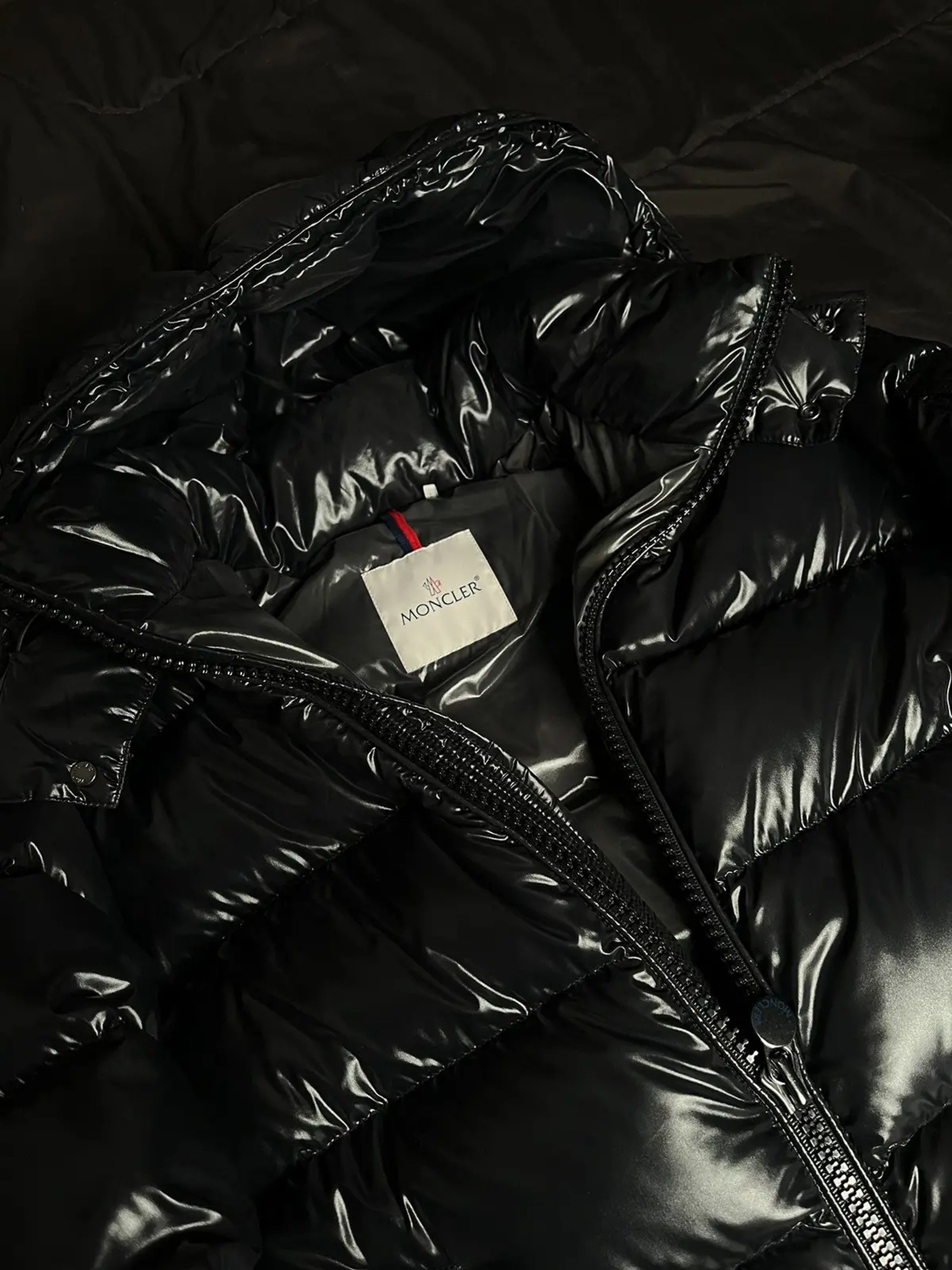 Moncler Moncler Black Maya Down Puffer Jacket Luxury Size 2 Size US M / EU 48-50 / 2 - 3 Thumbnail