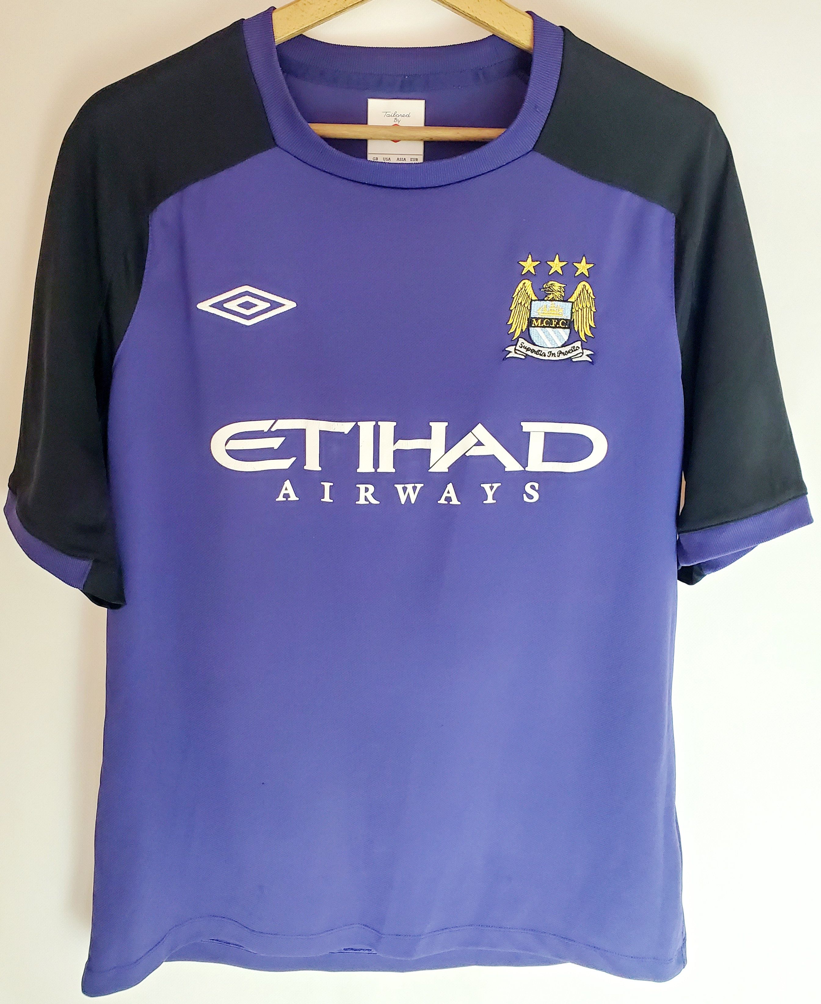 Umbro Manchester City FC 2012 2013 Football Soccer Jersey Umbro L Size US L / EU 52-54 / 3 - 1 Thumbnail
