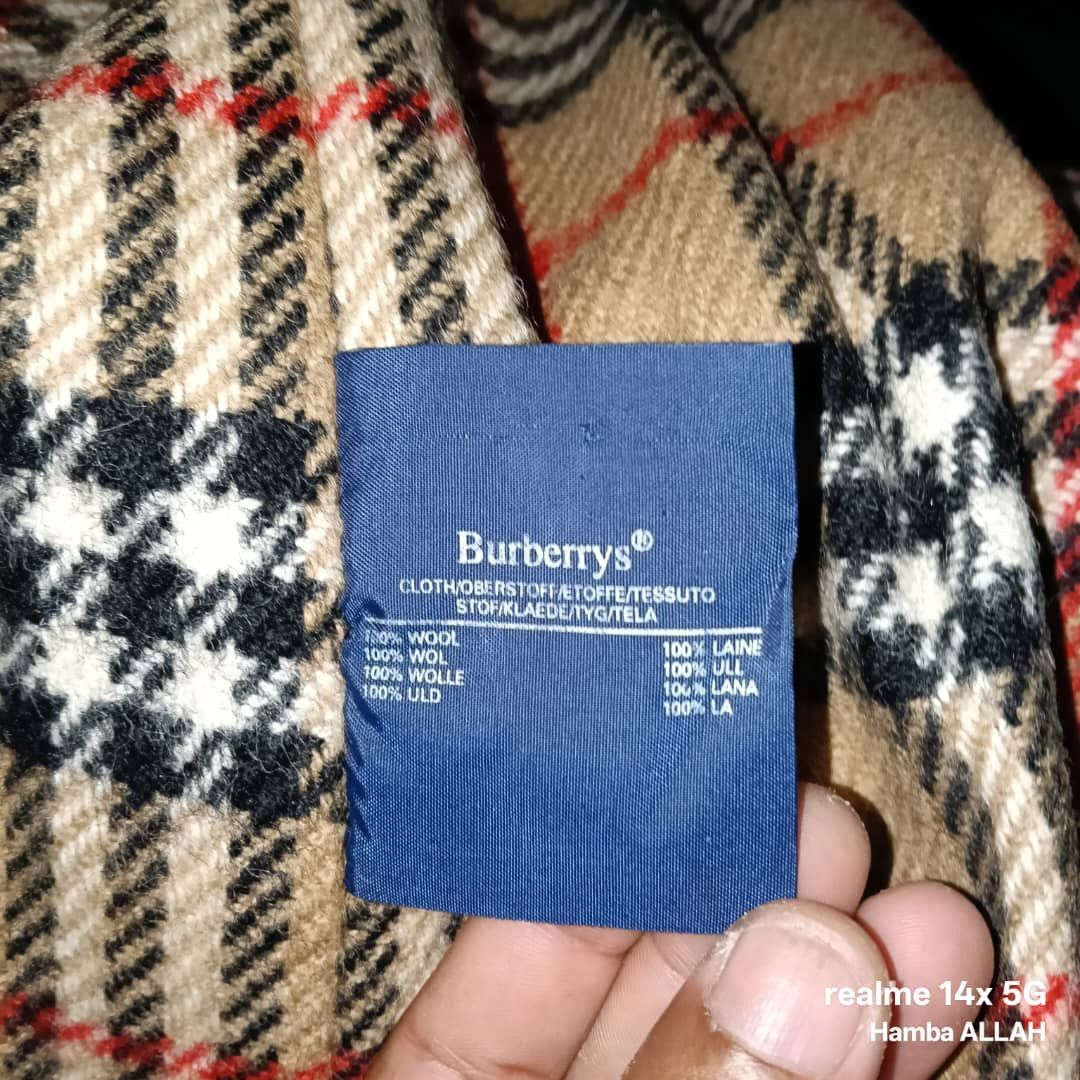 Burberry Vintage Burberrys Trench Coat Jacket Size US XL / EU 56 / 4 - 19 Thumbnail