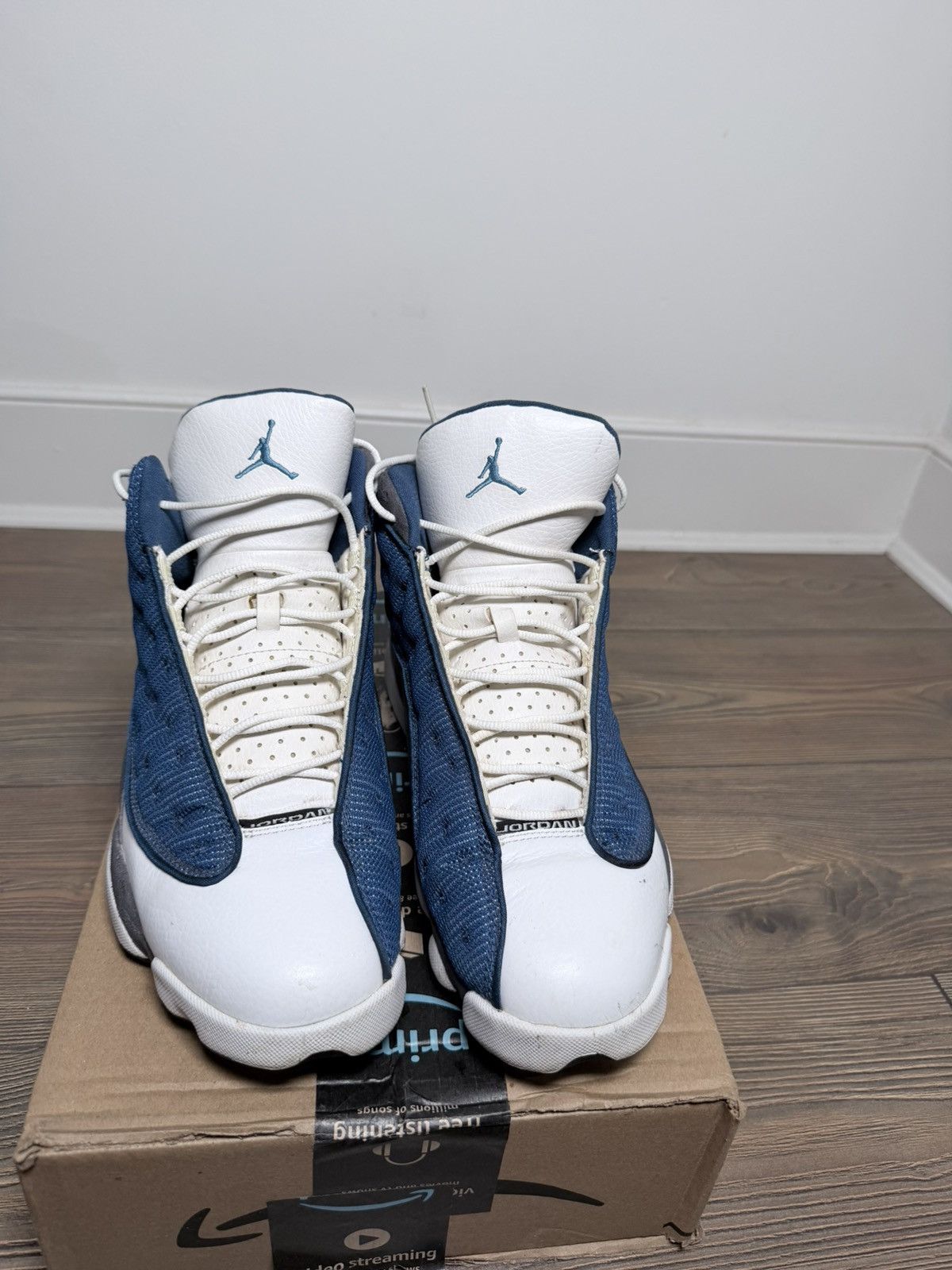 Jordan Brand Air Jordan 13 Retro “Flint” Blue / Grey / White – 2010 Size US 11 / EU 44 - 2 Thumbnail