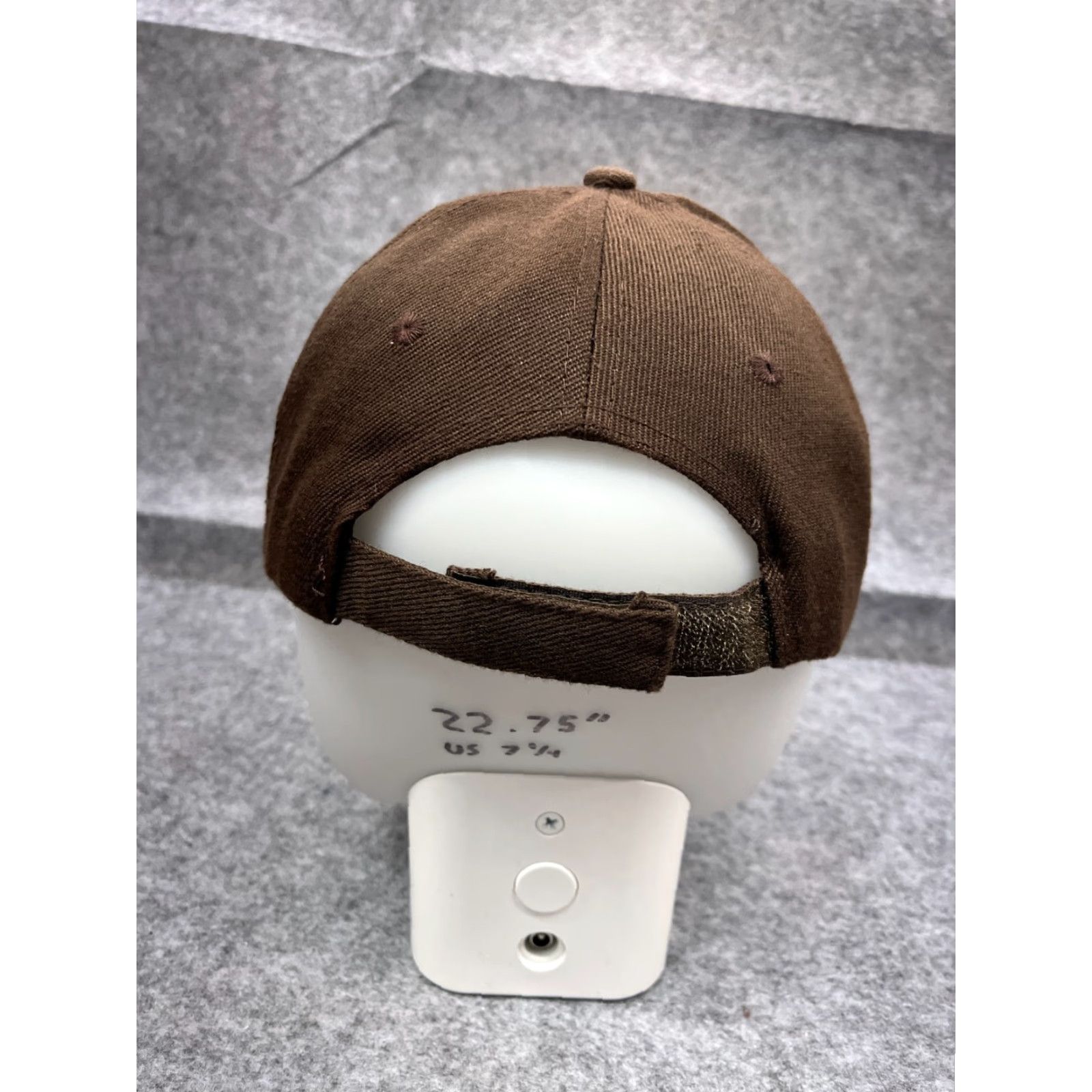 Vintage LA Hat Cap Strap Back Adult One Size Brown 100% Acrylic Outdoors Sports Hat/Cap Men Baseball Style Adjustable Lightweight Vintage: No Size ONE SIZE - 6 Thumbnail