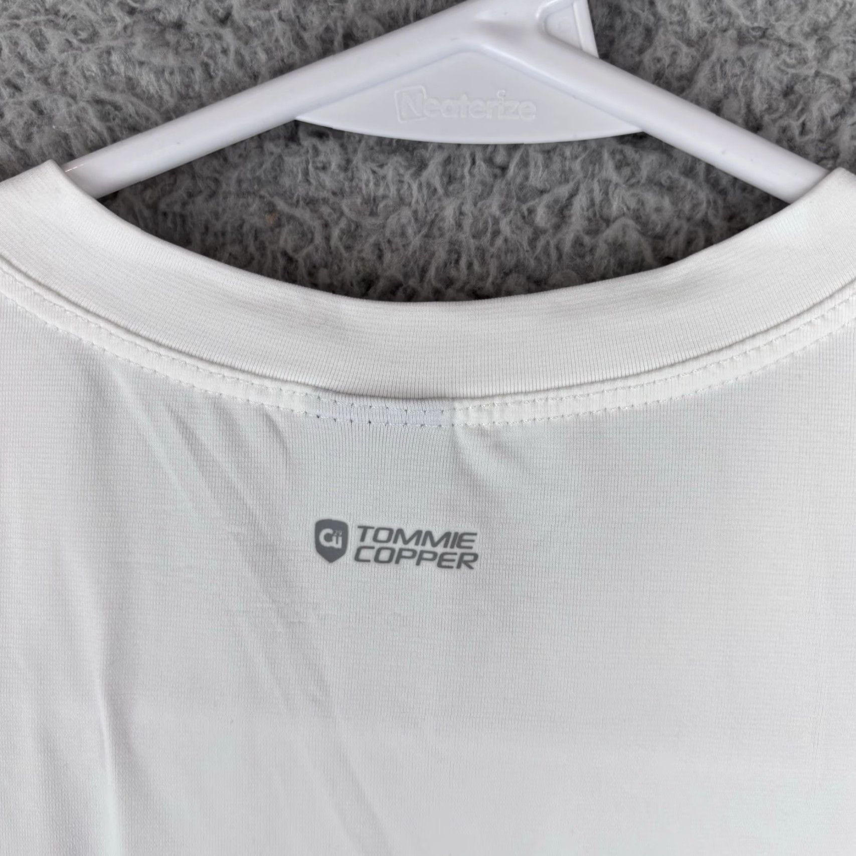Vintage Tommie Copper Shirt Mens XL White Performance Compression Short Sleeve Training Size US XL / EU 56 / 4 - 4 Thumbnail