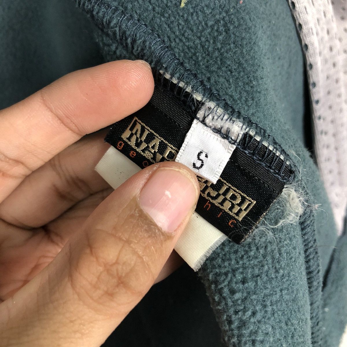 Japanese Brand 📌Vintage Fleece Sherpa Vest Jacket Napapijri Size US S / EU 44-46 / 1 - 21 Thumbnail