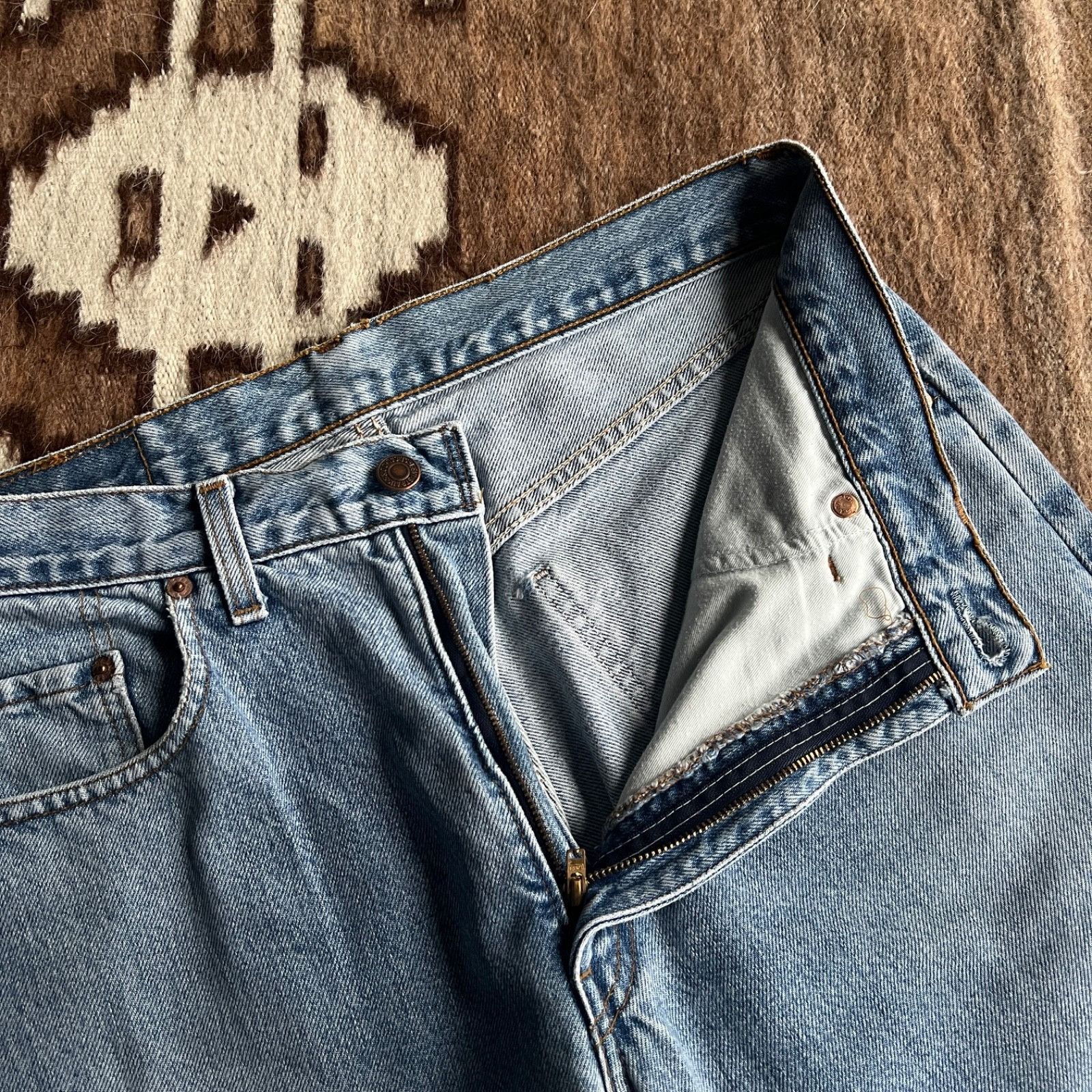 Levi's Levi’s 615 Orange Tab Vintage USA Made Denim Jeans 9790AC Size US 32 / EU 48 - 5 Thumbnail