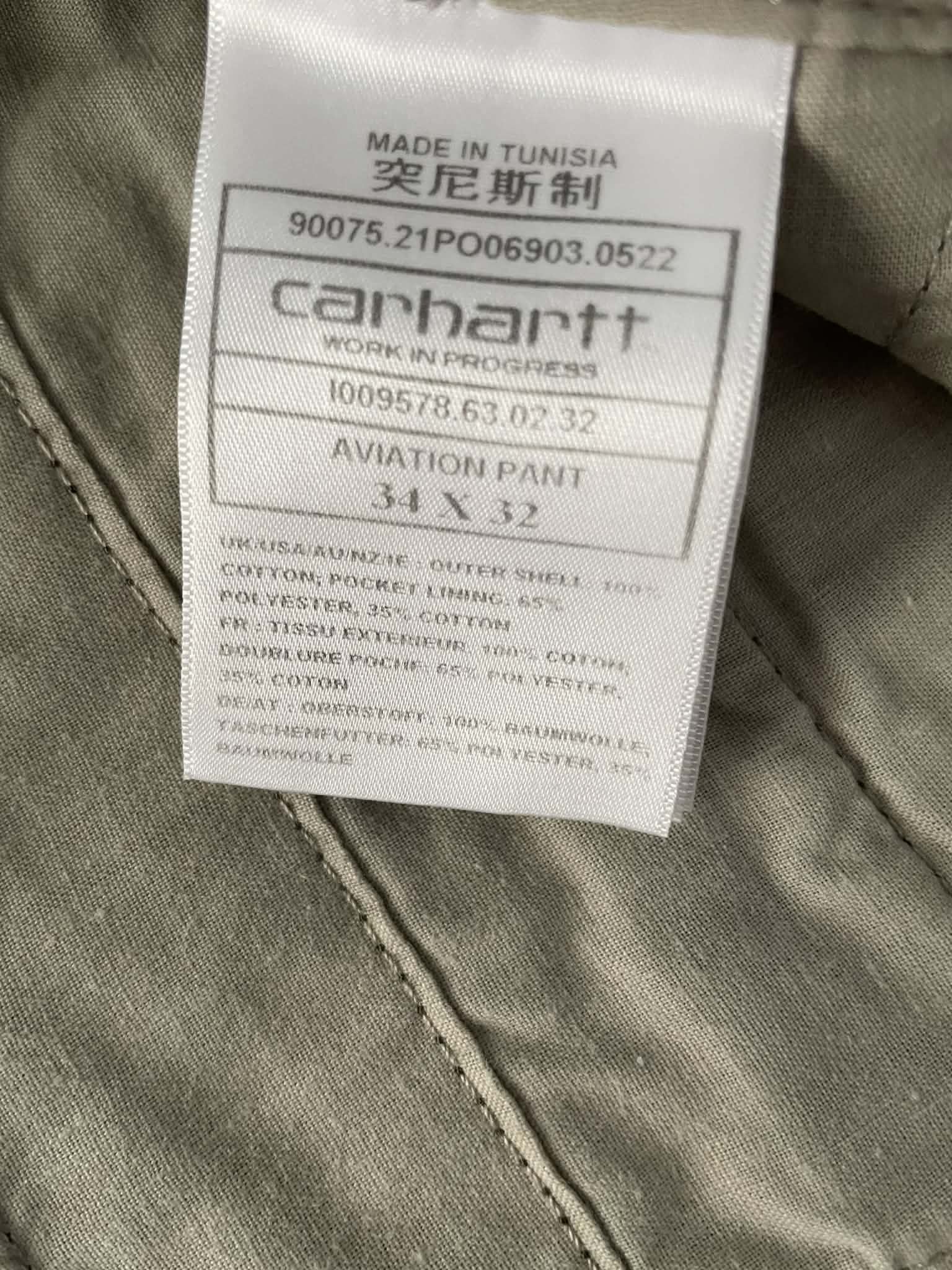 Carhartt Wip Carhartt WIP Aviation Pant Size US 34 / EU 50 - 3 Thumbnail