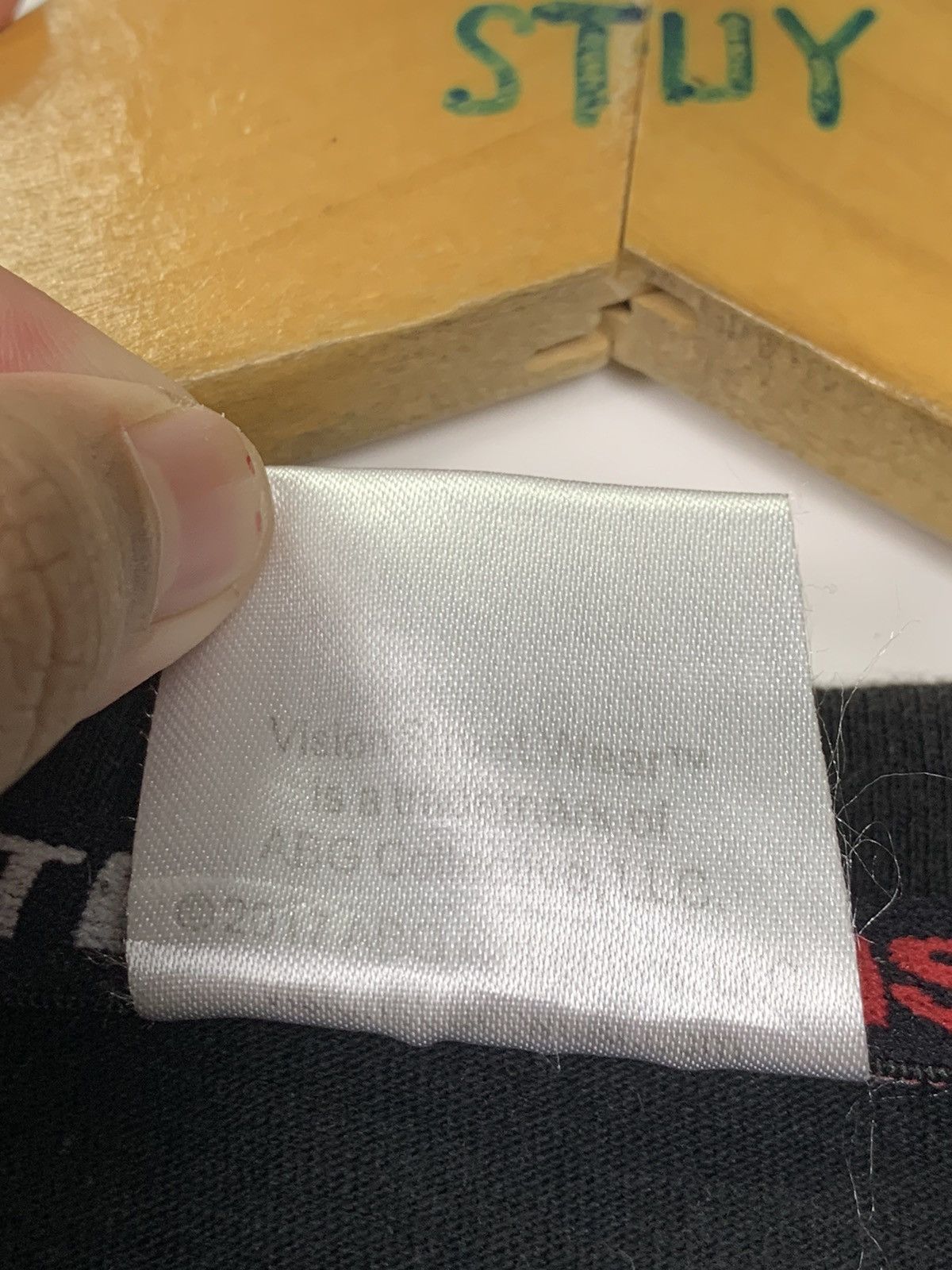 Vintage Vintage Vision Streetwear Pocket t-shirt Size US L / EU 52-54 / 3 - 12 Thumbnail