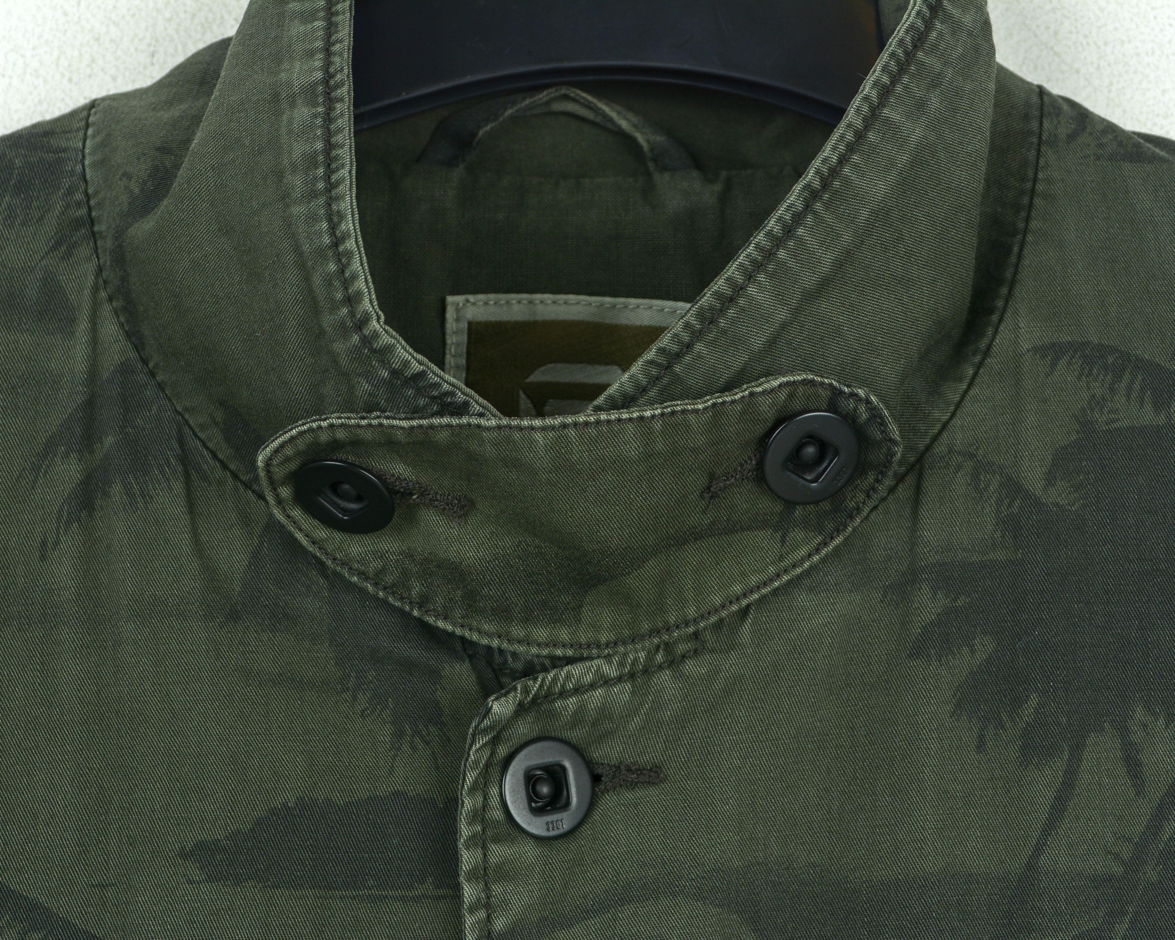 G-Star Cargo Norris Palm Blazer Mens L Jacket Green Lightweight Size US L / EU 52-54 / 3 - 4 Thumbnail