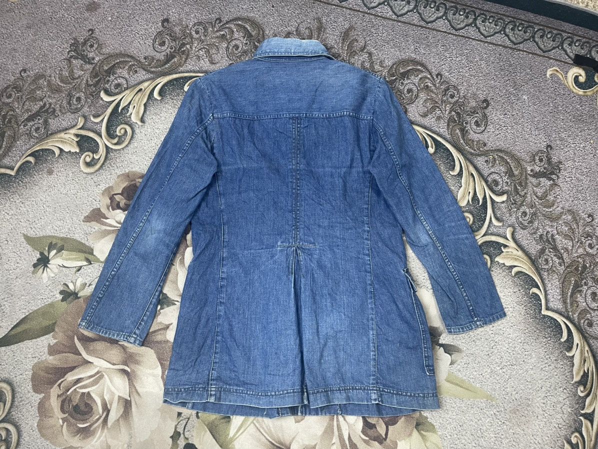 Vintage Canton X West Denim Jacket Streetwear Size US M / EU 48-50 / 2 - 2 Thumbnail