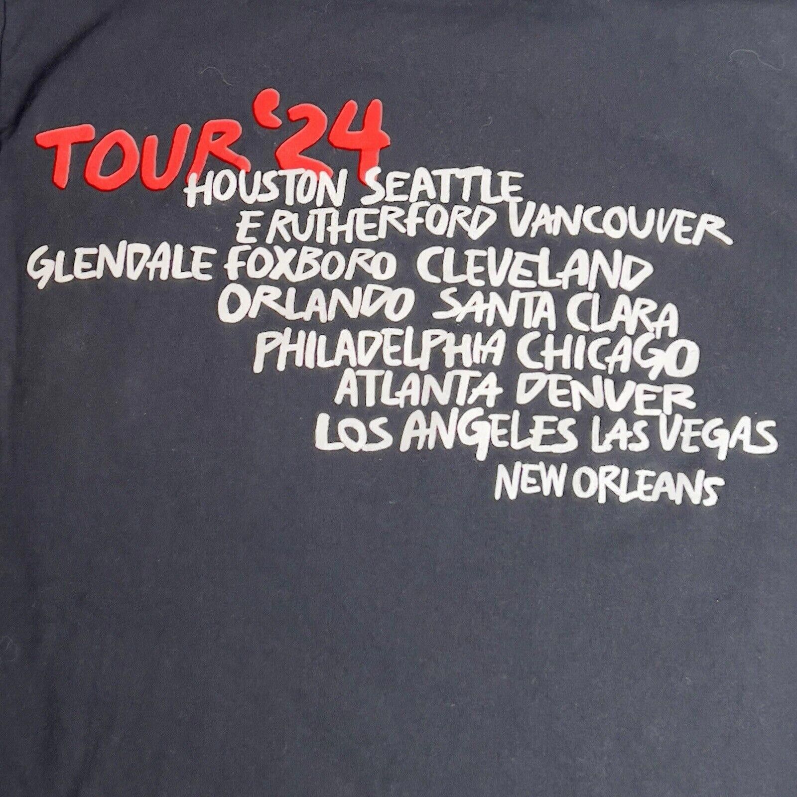 Designer Rolling Stones TX Concert Hackney Diamonds TOUR '24 M Shirt Size US M / EU 48-50 / 2 - 7 Thumbnail