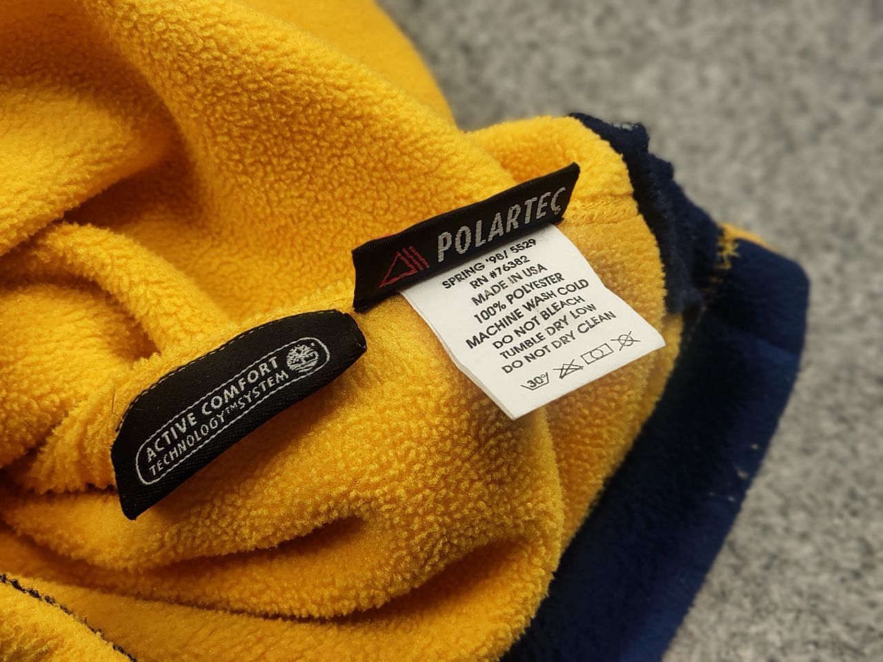 Timberland Vintage Timberland Performance Crew neck Fleece sweatshirt Size US M / EU 48-50 / 2 - 14 Thumbnail