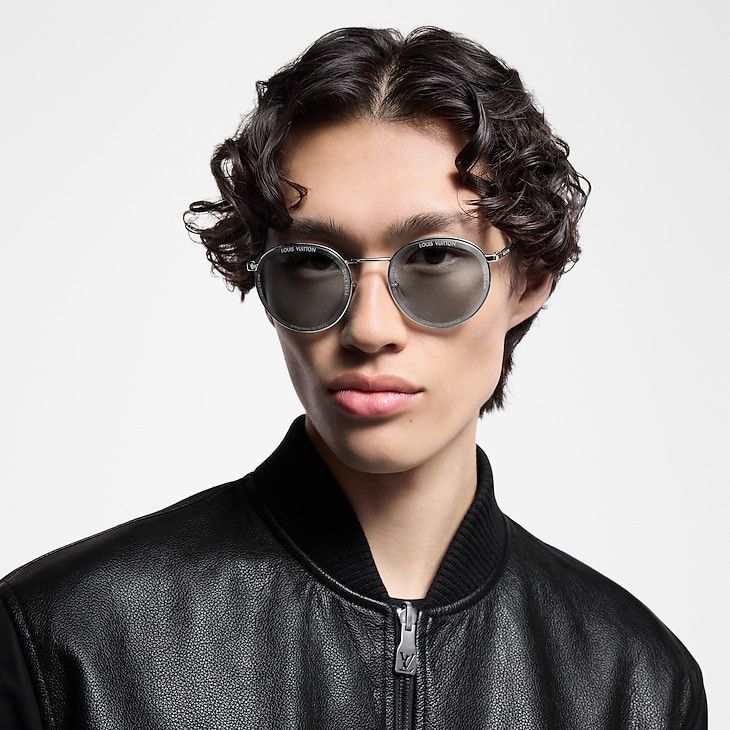 Louis Vuitton LV Super Vision Metal Round Sunglasses Size ONE SIZE - 5 Thumbnail