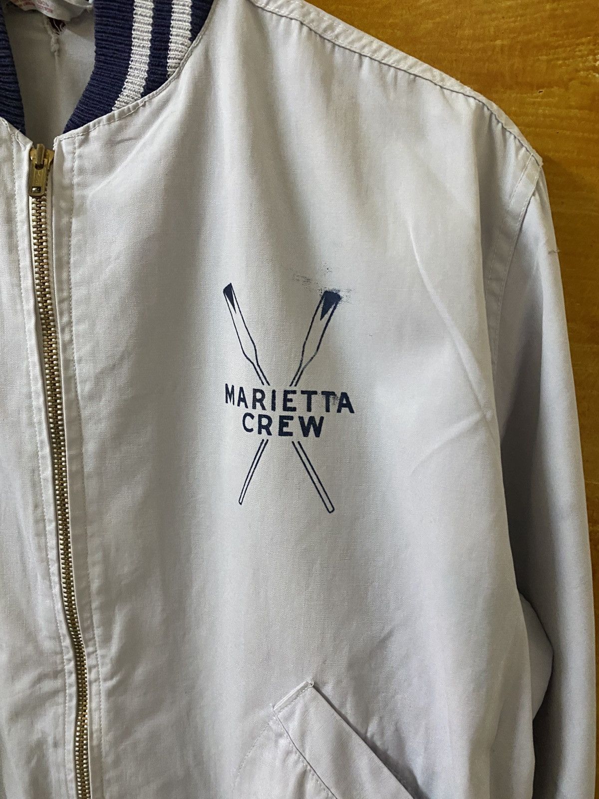Champion Vintage 60’ Champion Running man Marietta Crew Jacket Size US L / EU 52-54 / 3 - 3 Thumbnail