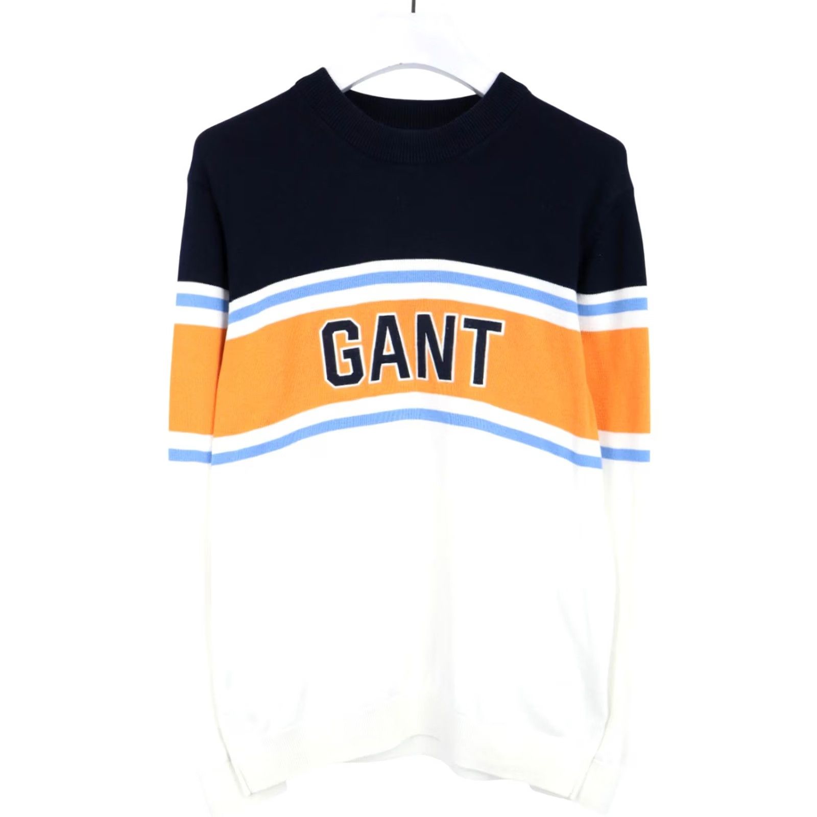 Gant GANT Jumper Multicolor Logo Crew Neck Pullover XL Knitted Men’s Jumper Size US XL / EU 56 / 4 - 2 Thumbnail