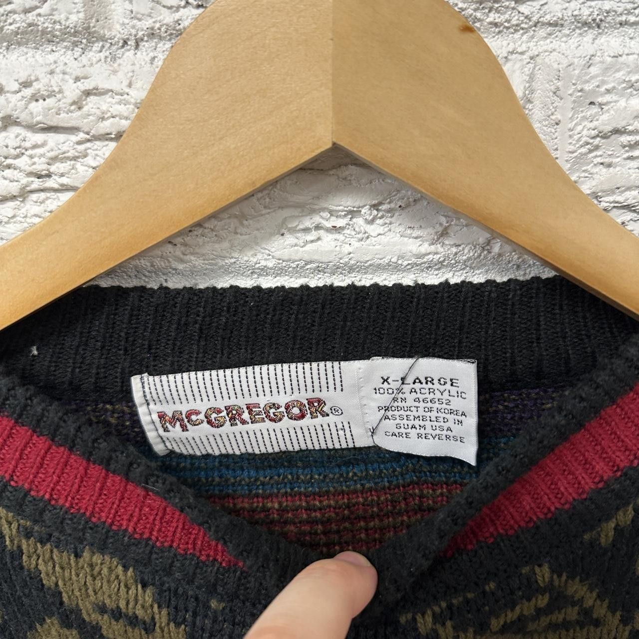 McGregor Vintage McGregor 100% Acrylic Sweater Retro XL Size US XL / EU 56 / 4 - 4 Thumbnail