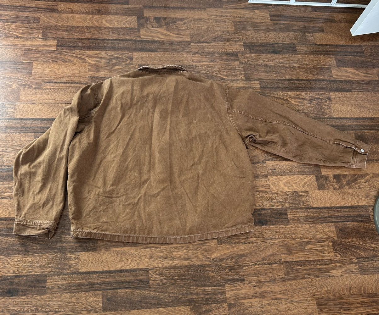 Zara Tan/brown denim Zara Jacket Size US XL / EU 56 / 4 - 2 Thumbnail