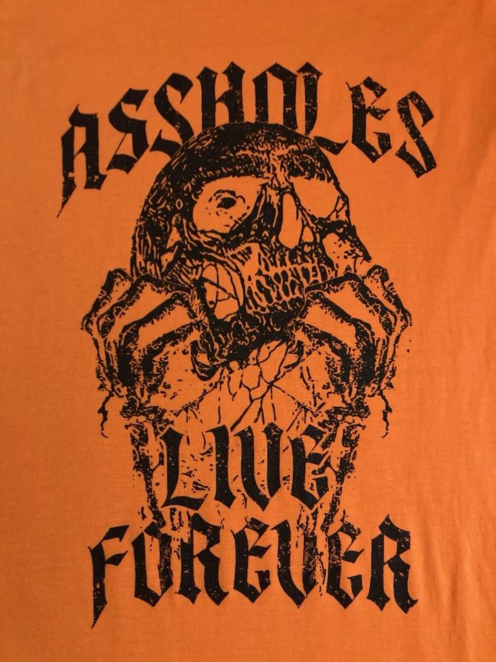 Designer × Vintage ALF Long Sleeve Tee Mens Large Grunge Goth Skull Shirt Size US L / EU 52-54 / 3 - 4 Thumbnail