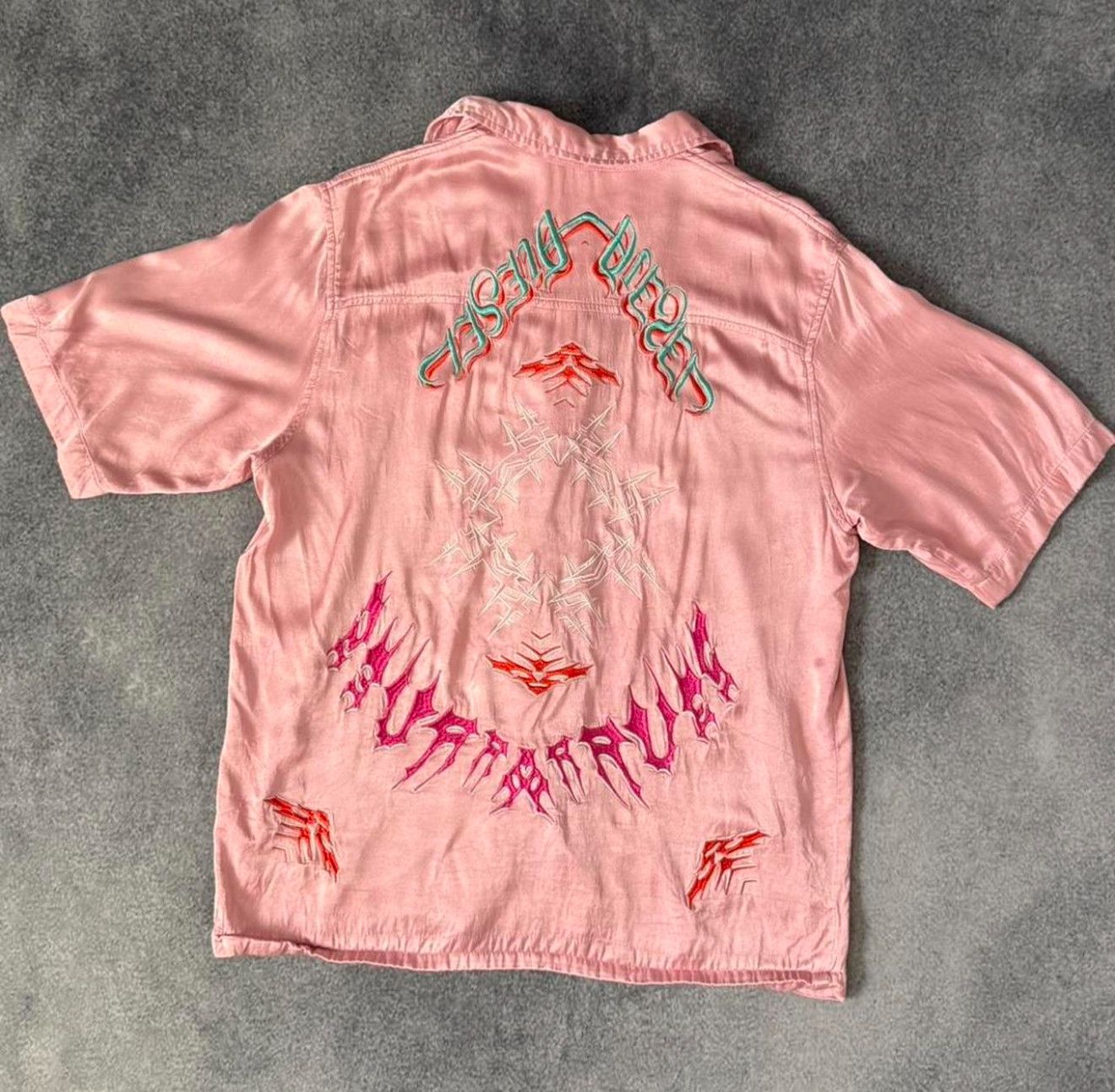 Diesel Y2K Diesel embroidered button-up Size US S / EU 44-46 / 1 - 2 Thumbnail