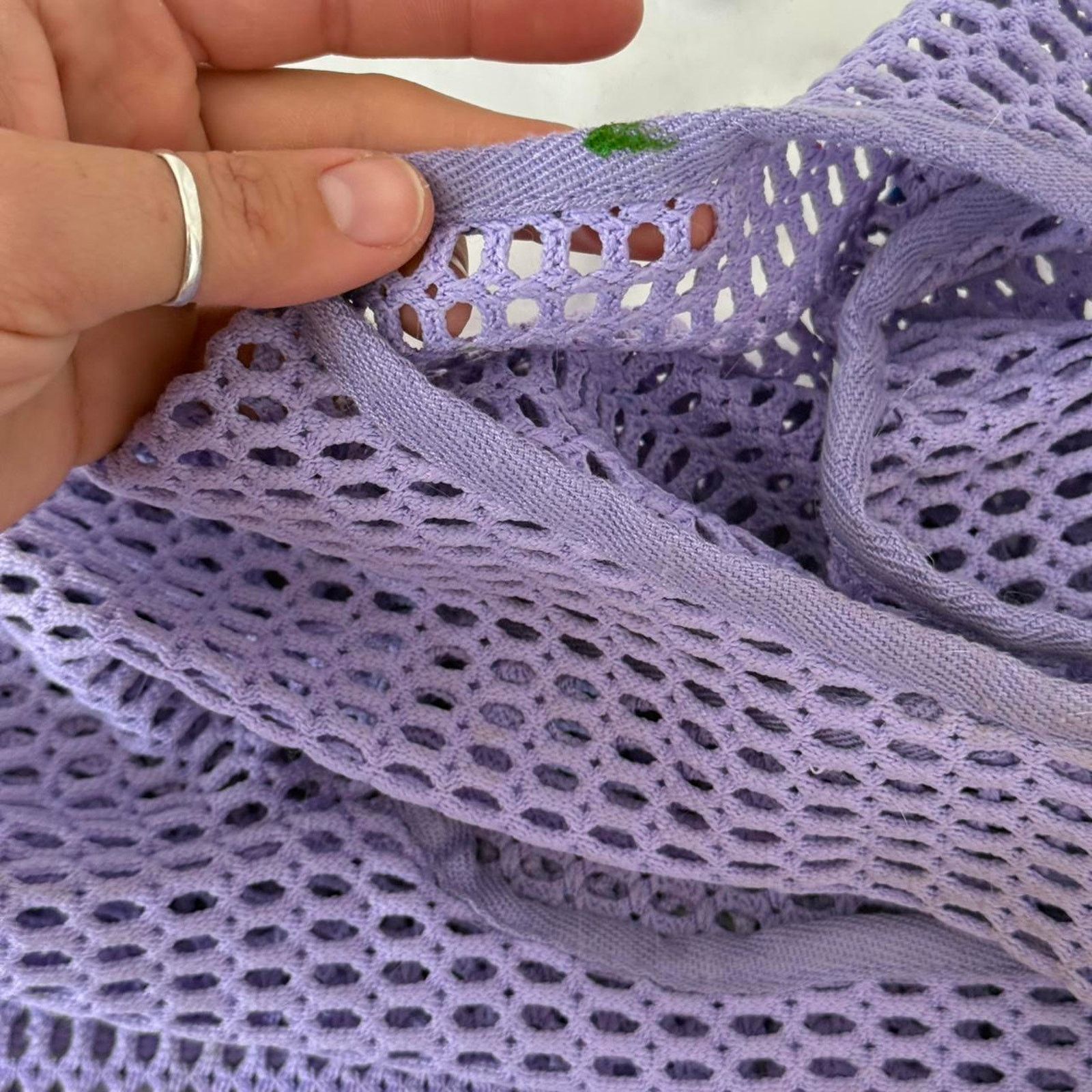 Baggu ✿ lavender mesh baggu tote ⋆ ✿ Size ONE SIZE - 6 Thumbnail