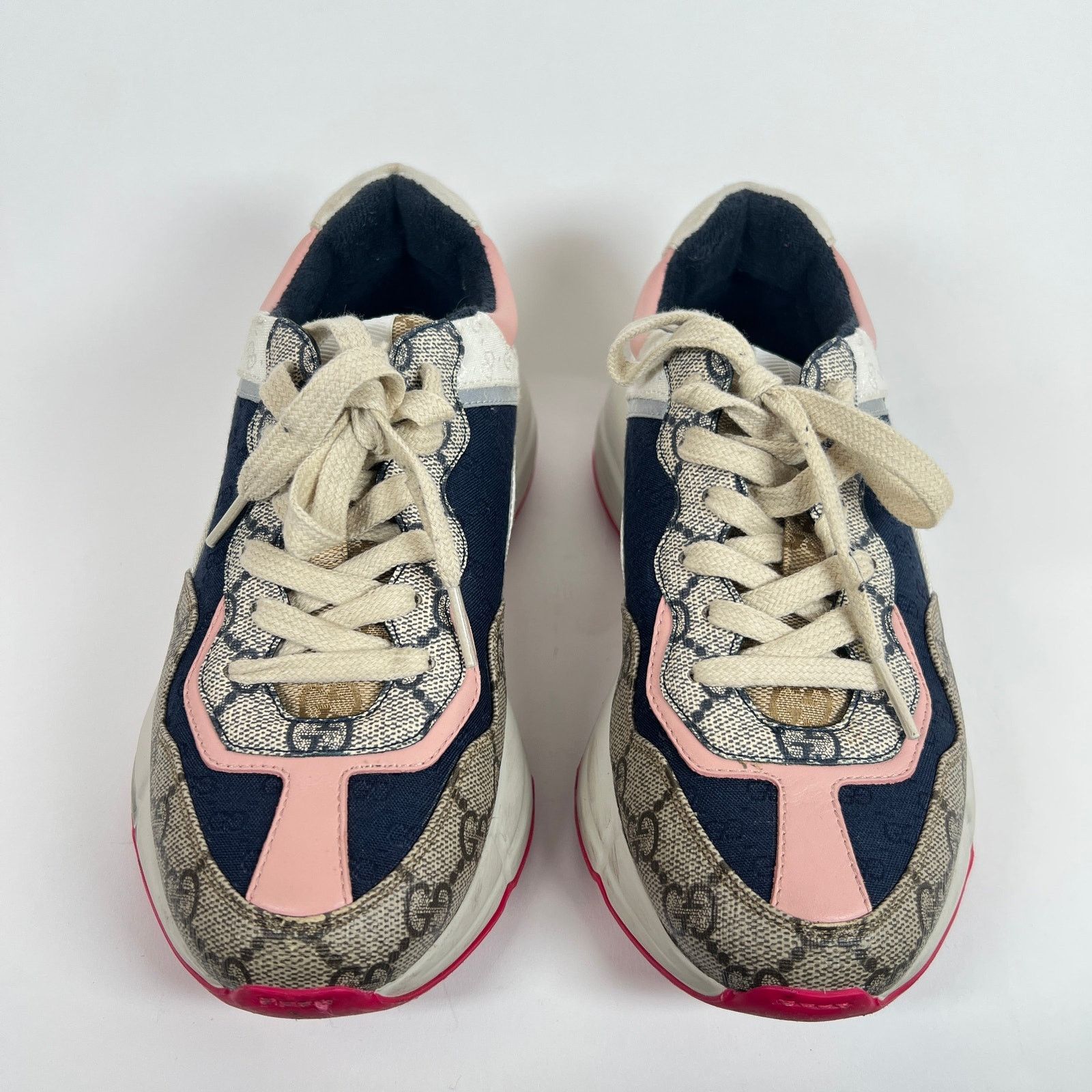 Gucci Gucci Multi Color GG Rhyton Sneaker Size 36 Size US 6 / IT 36 - 2 Thumbnail